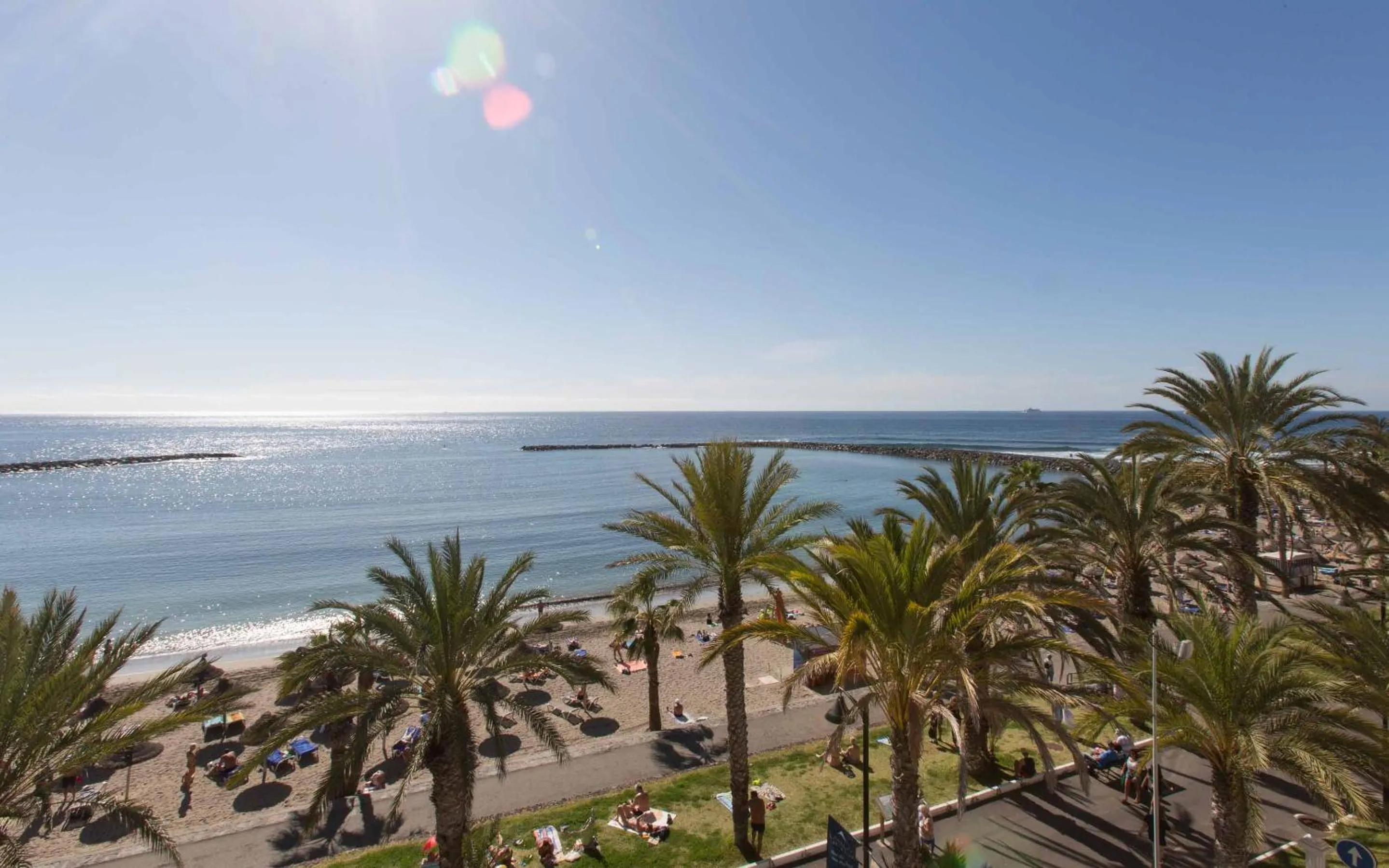 Sea view in Hotel Cleopatra Palace