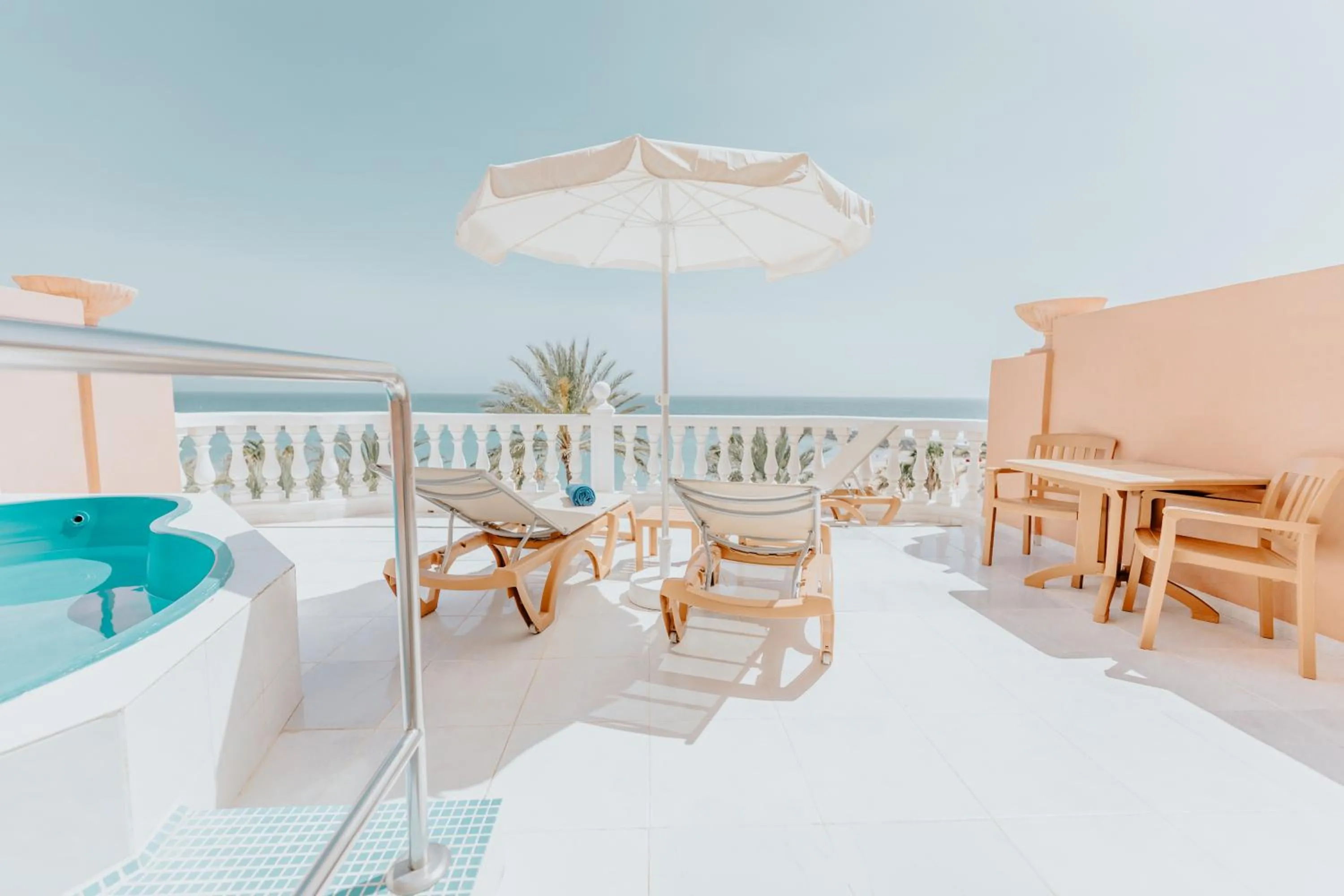 Balcony/Terrace in Hotel Cleopatra Palace