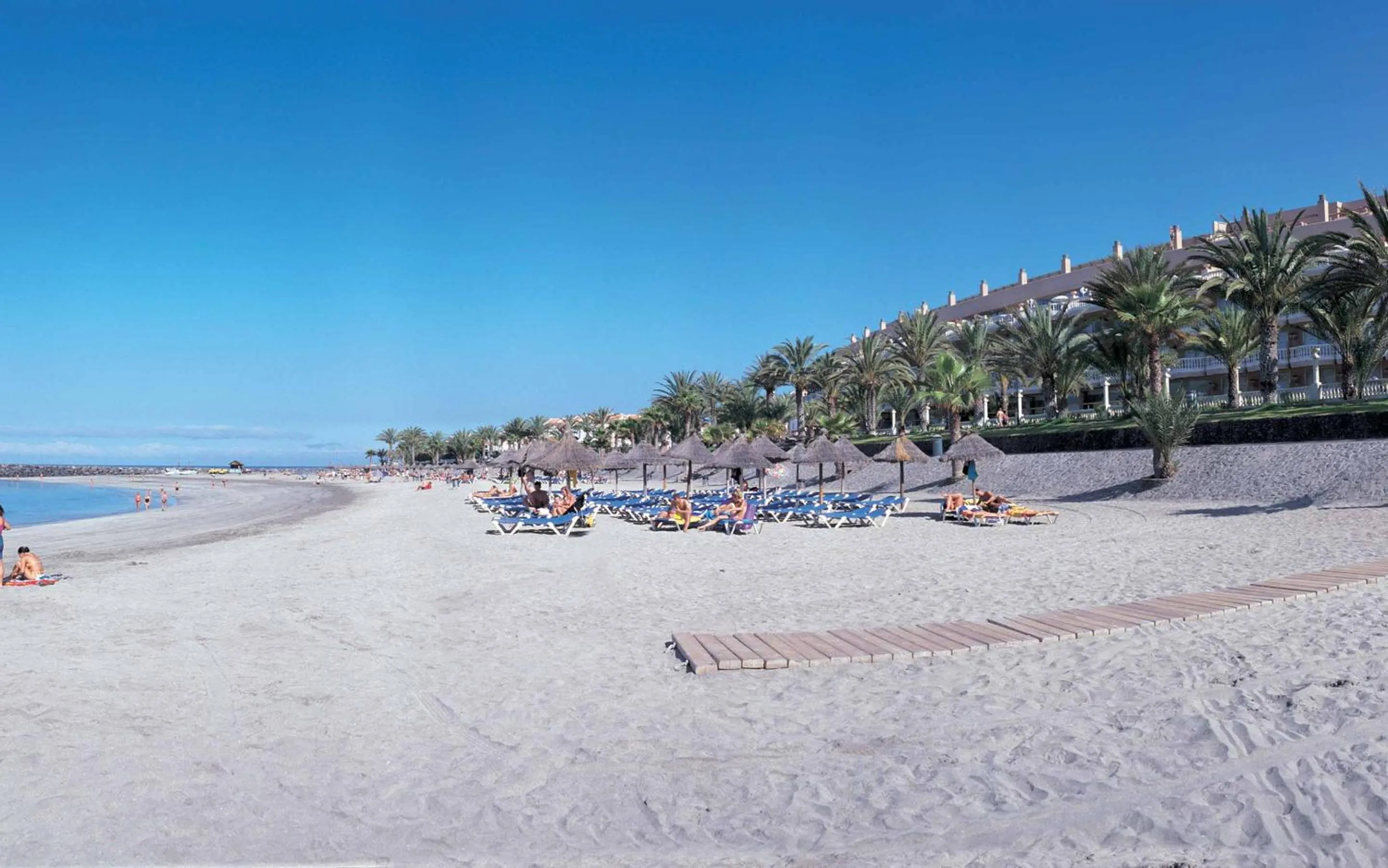 Beach in Hotel Cleopatra Palace