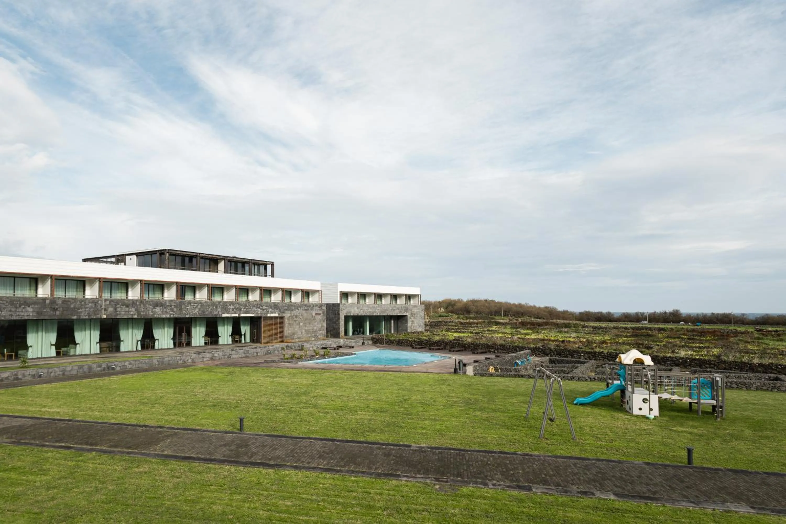 Property building in Hotel da Graciosa