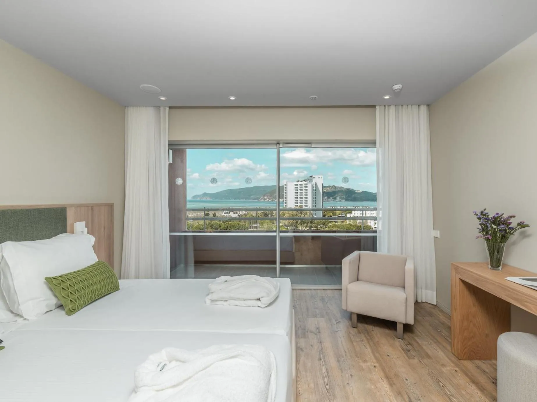 Bedroom, Bed in The Editory By The Sea Troia Comporta Hotel