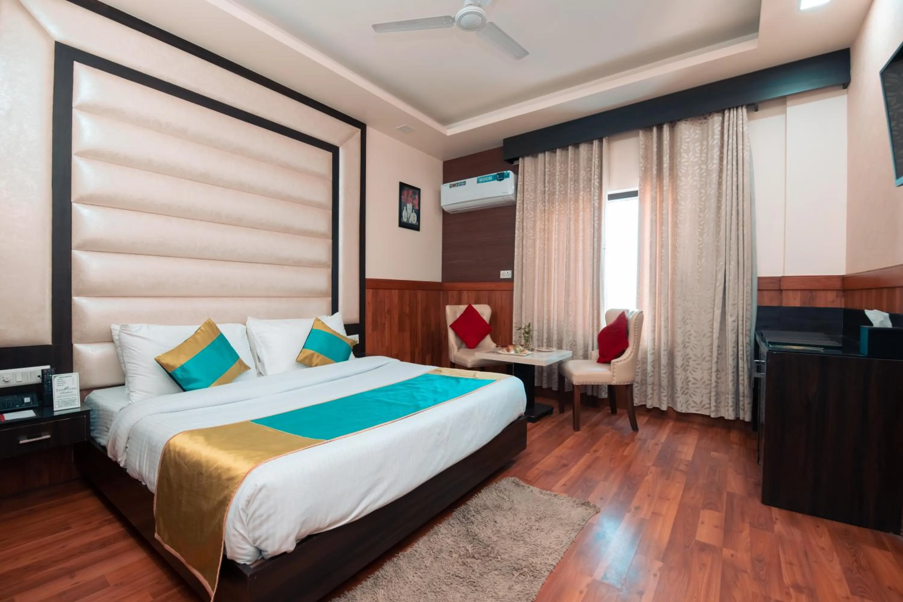 Bedroom, Bed in The Fern Residency Katra