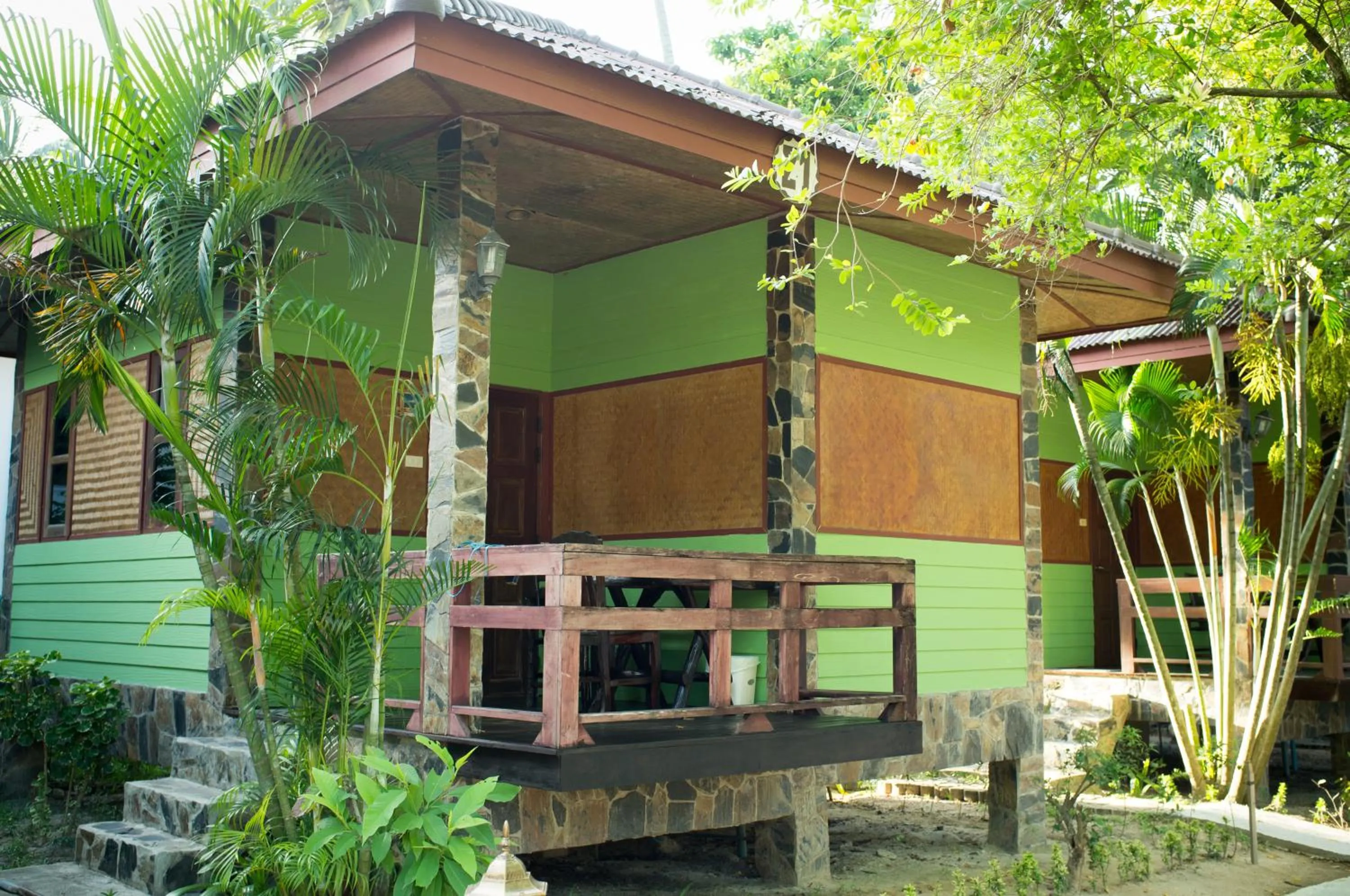 Balcony/Terrace in Everest Resort Samui - SHA Plus