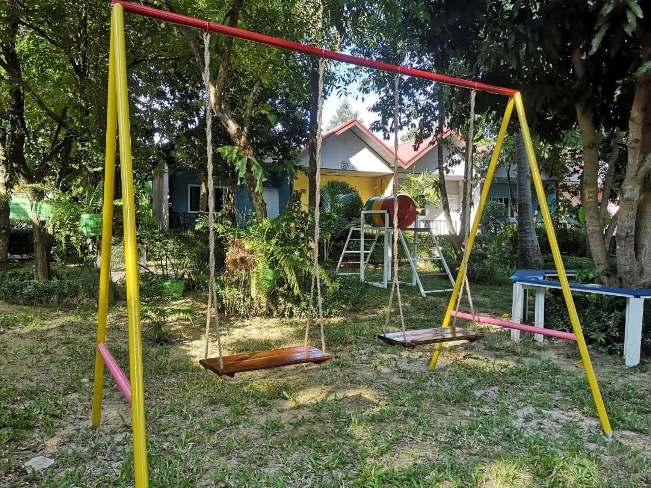 Children play ground in Everest Resort Samui - SHA Plus