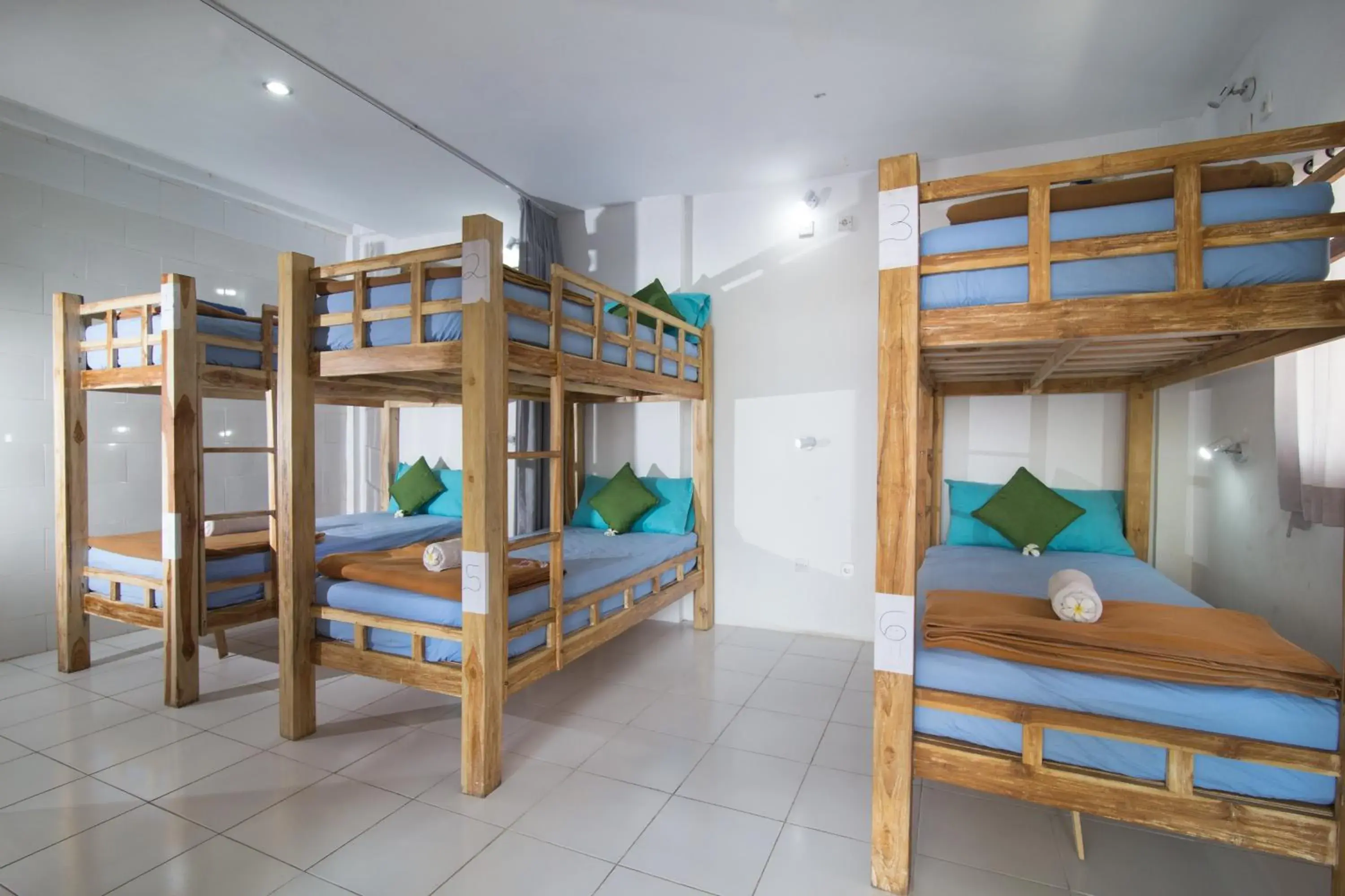 Bed in 6-Bed Mixed Dormitory Room in Grand Sea View Lembongan Bed in 6-Bed Mixed Dormitory Room in Grand Sea View Lembongan