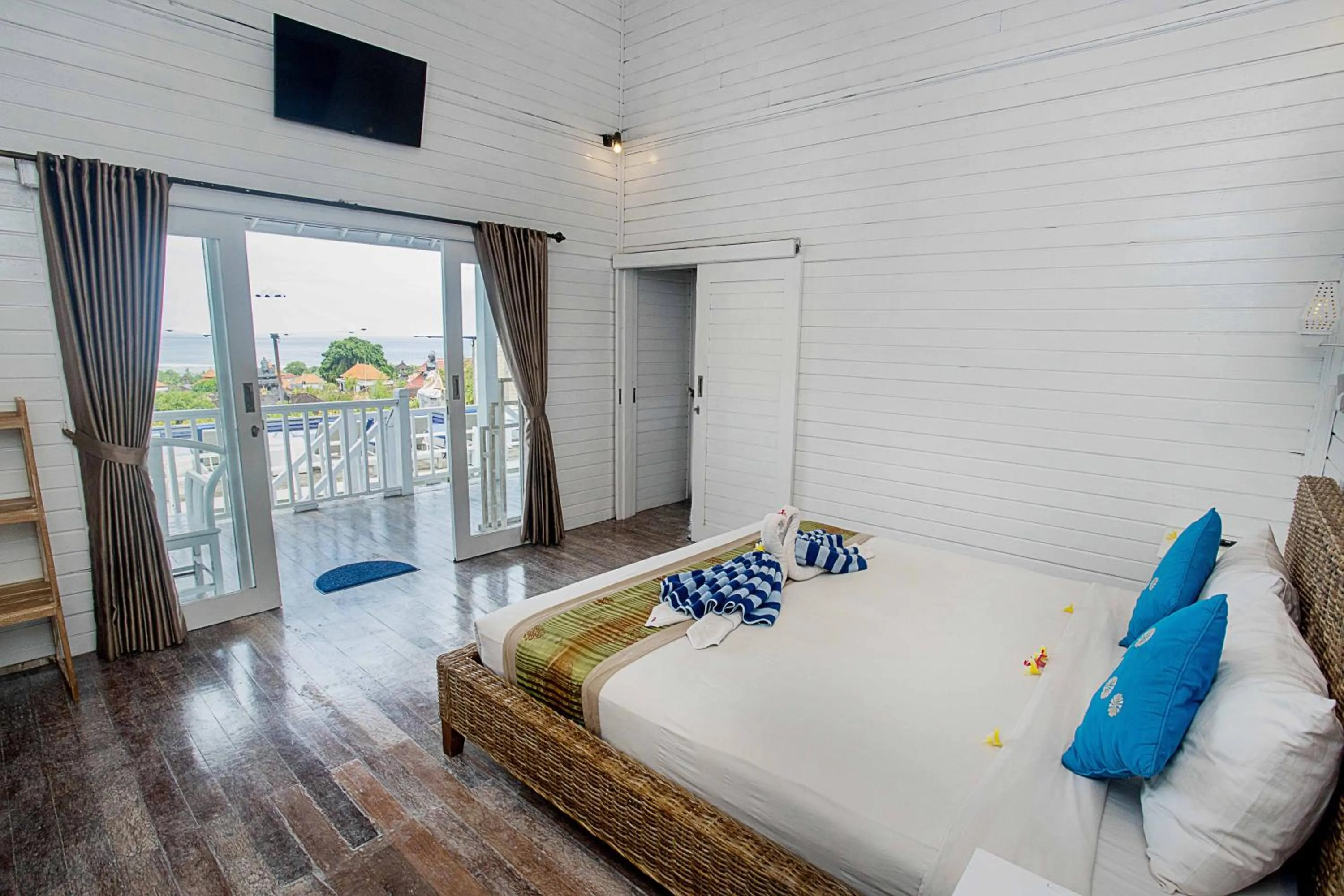 Bed in Grand Sea View Lembongan