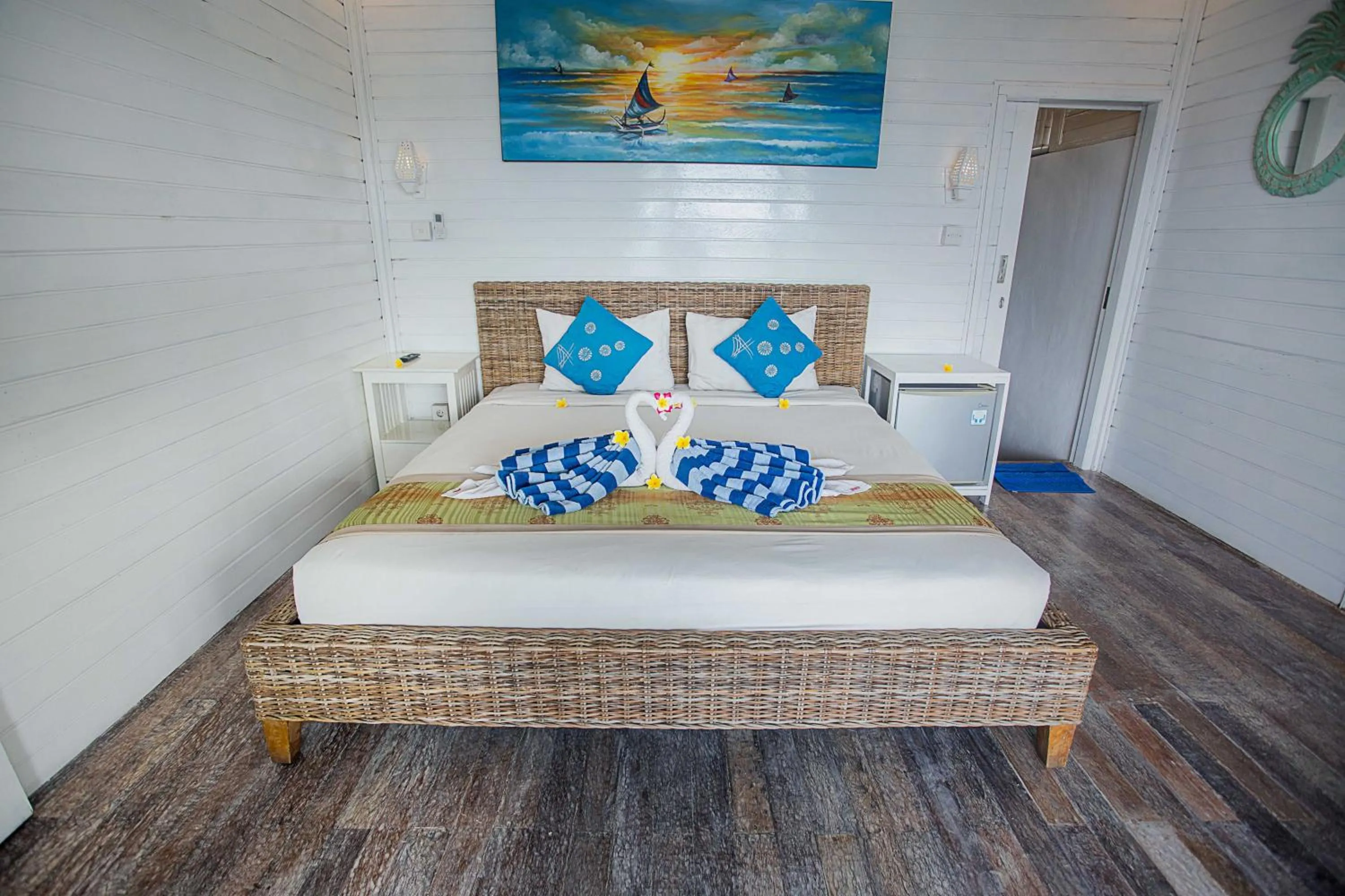 Bed in Grand Sea View Lembongan