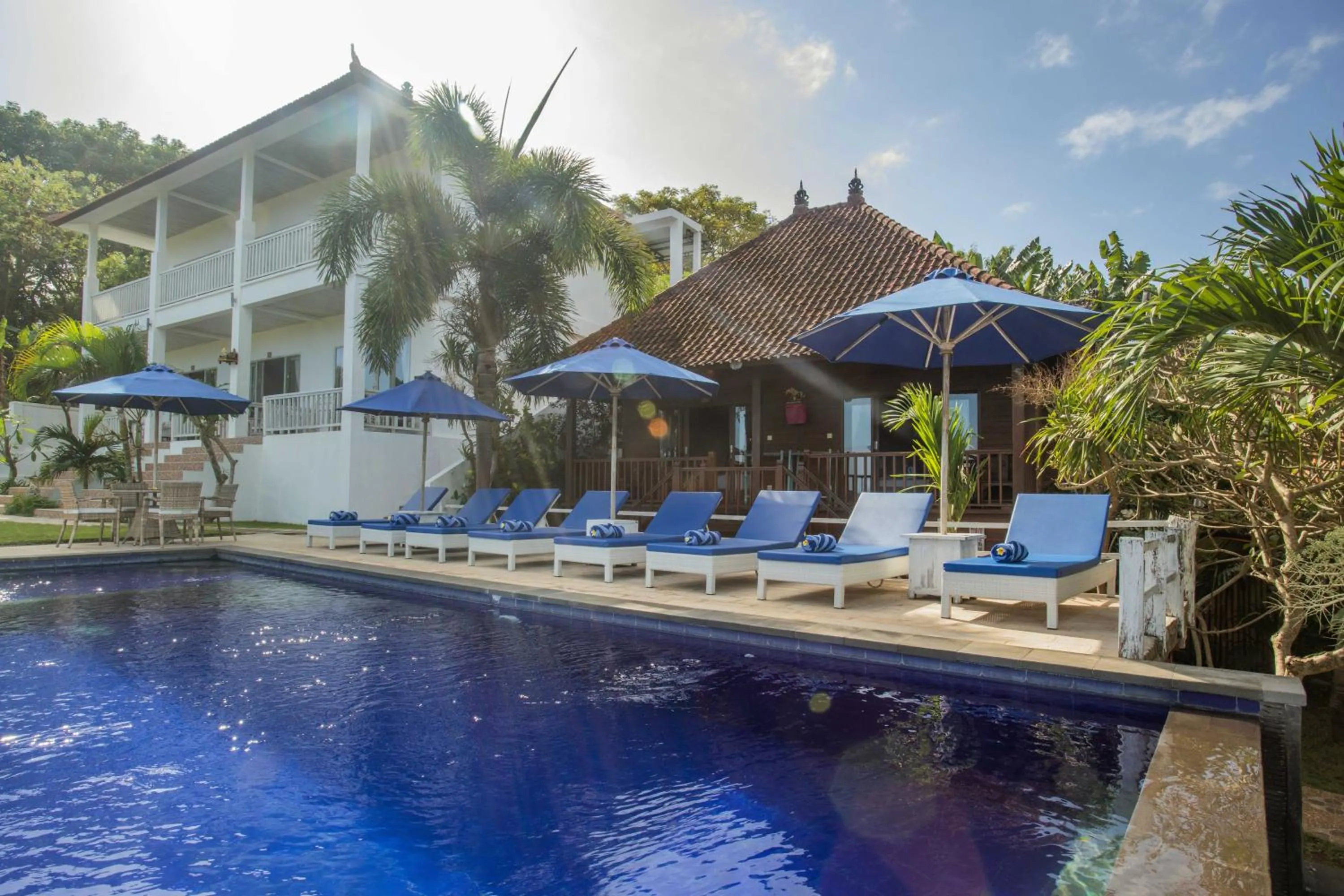 Swimming pool in Grand Sea View Lembongan