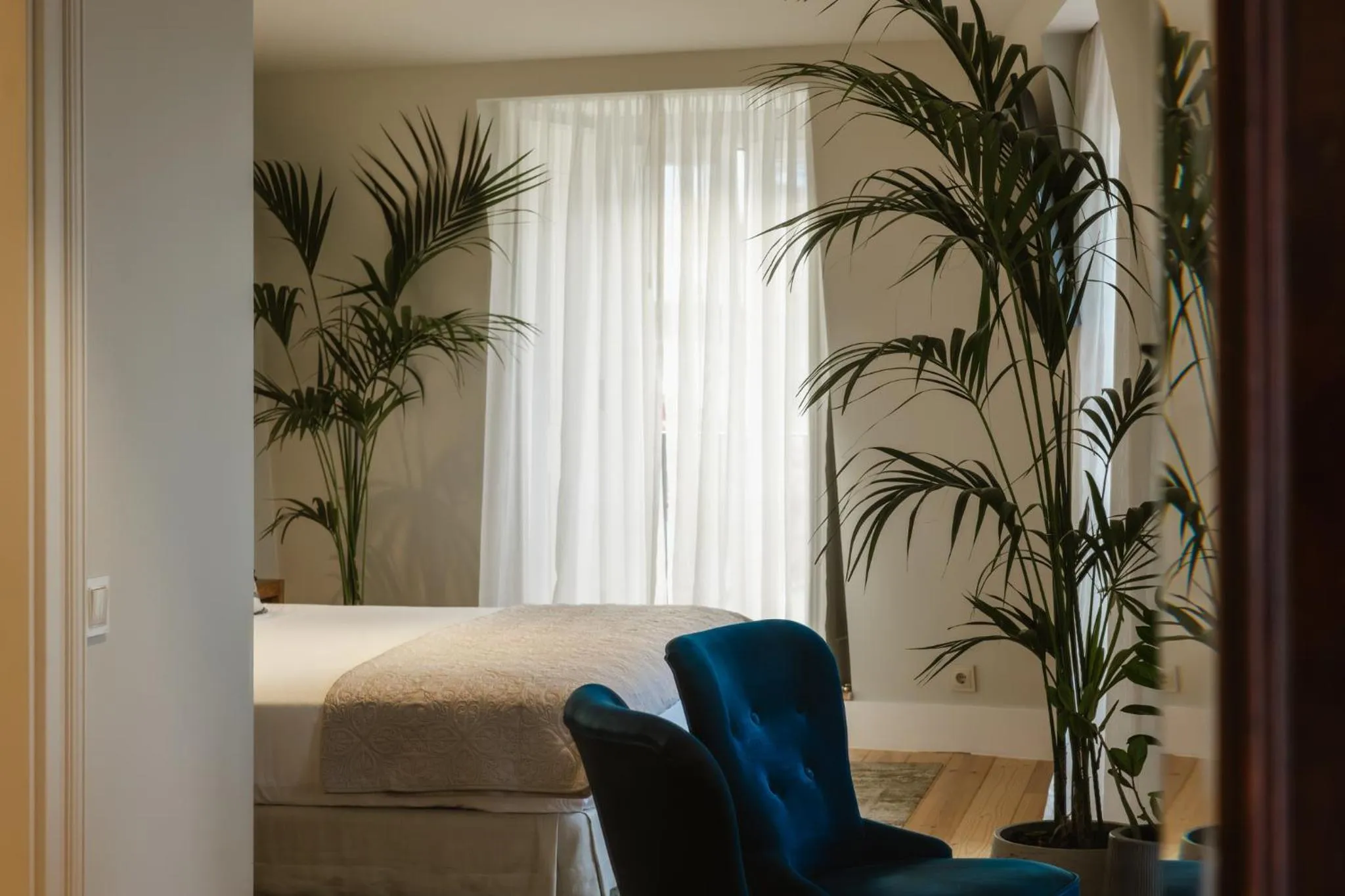 Bedroom, Bed in Hotel Alegria