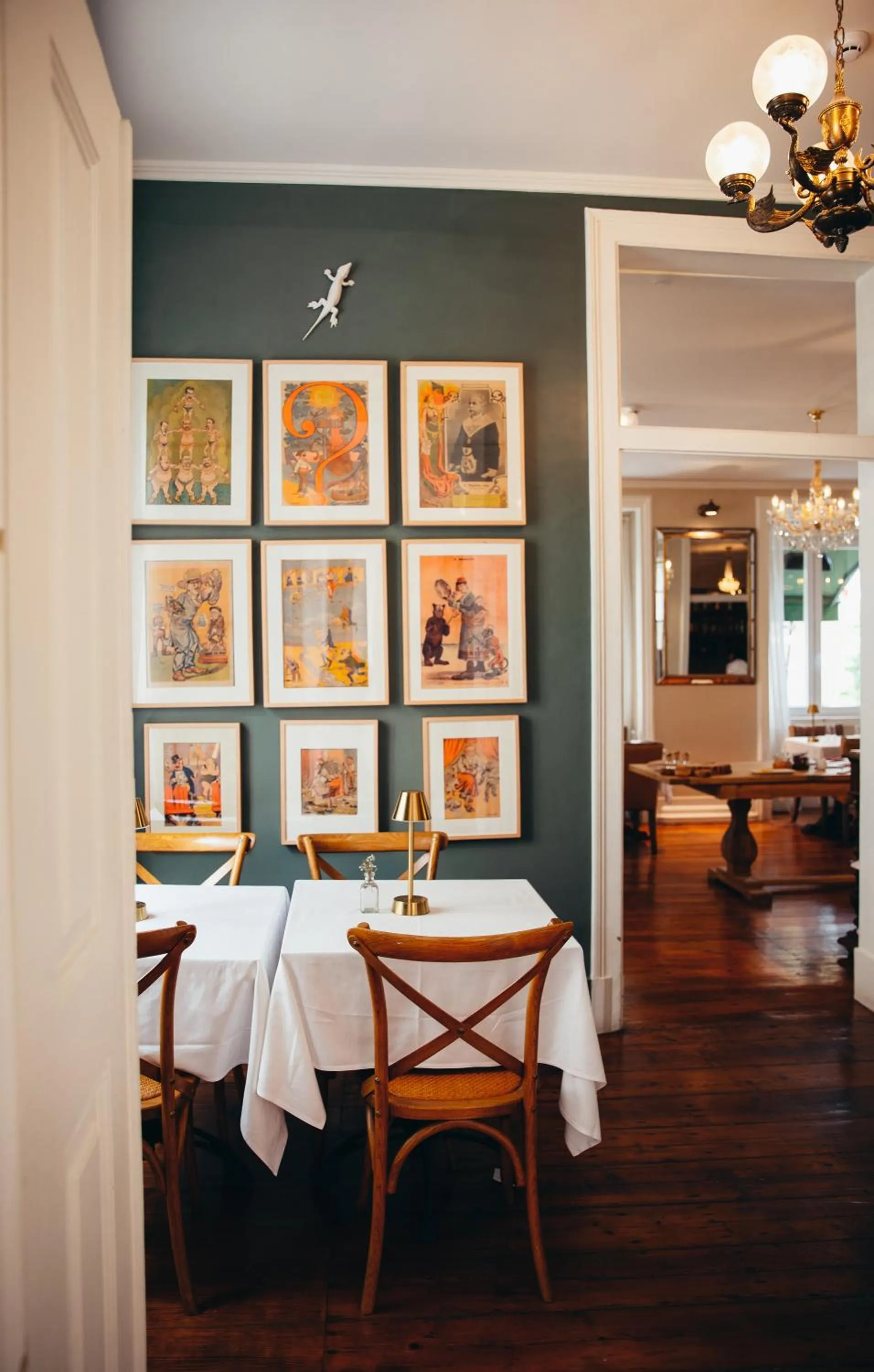 Decorative detail in Hotel Alegria