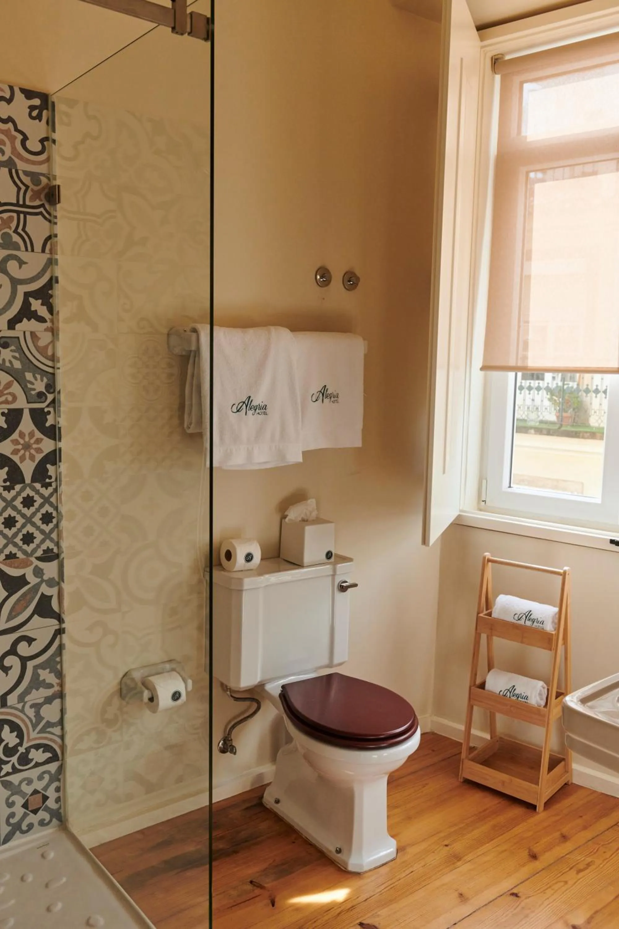 Bathroom in Hotel Alegria