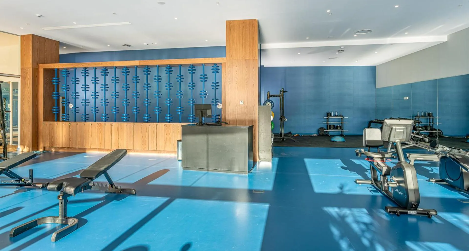 Fitness centre/facilities in Mediterranean Palace