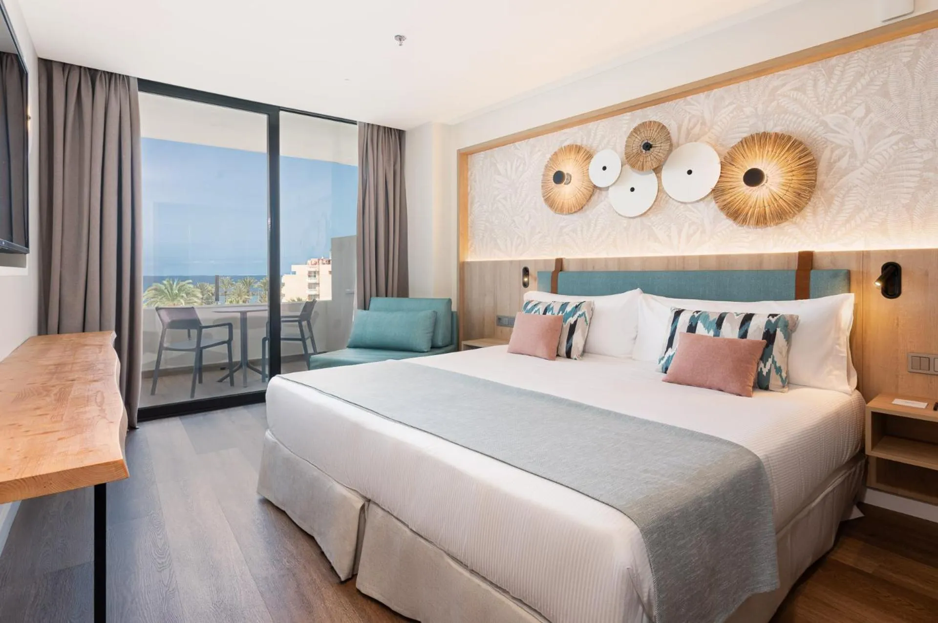 Bed in Mediterranean Palace