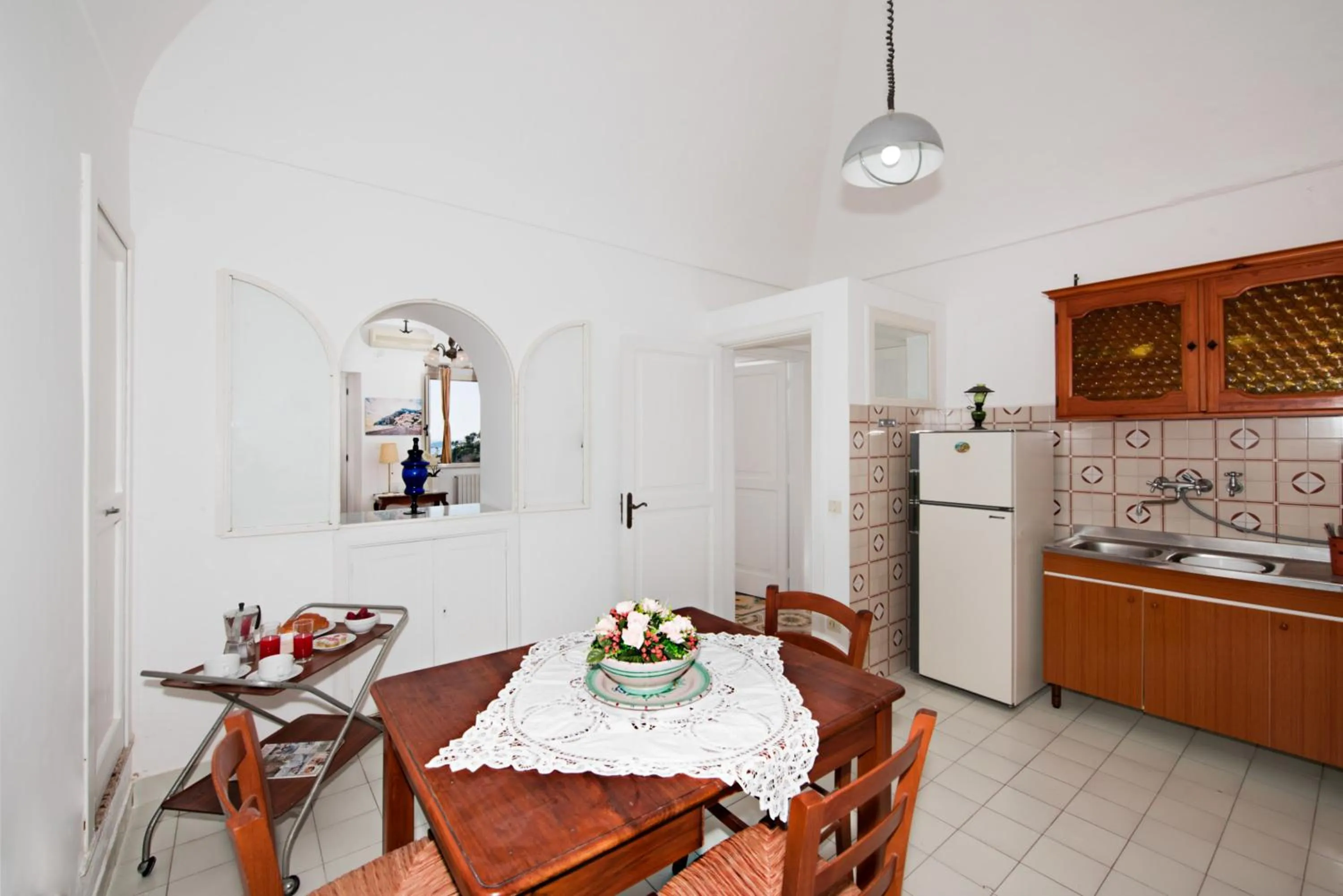Kitchen or kitchenette in Villa Setteventi