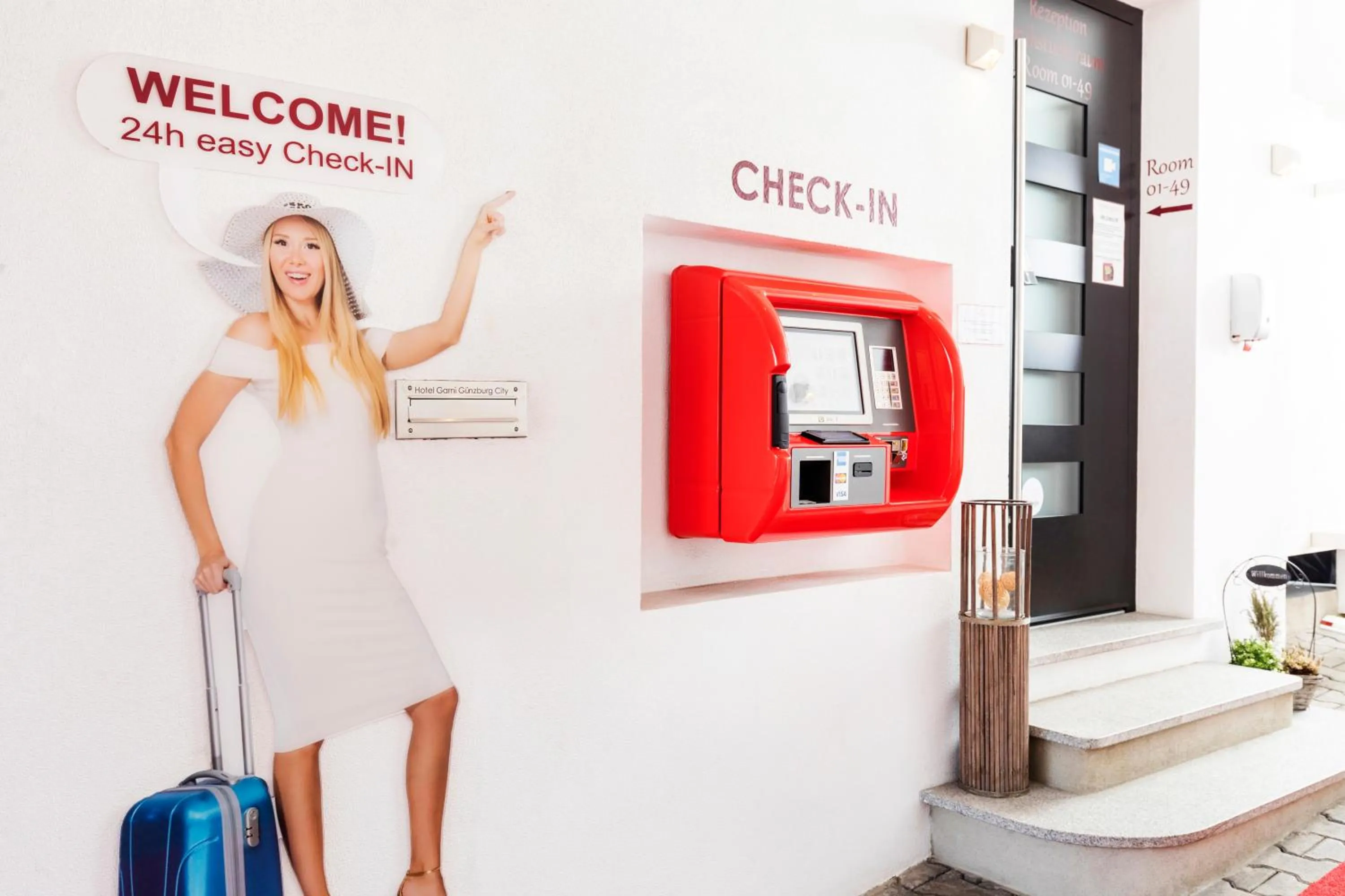 Facade/entrance in Günzburg City
