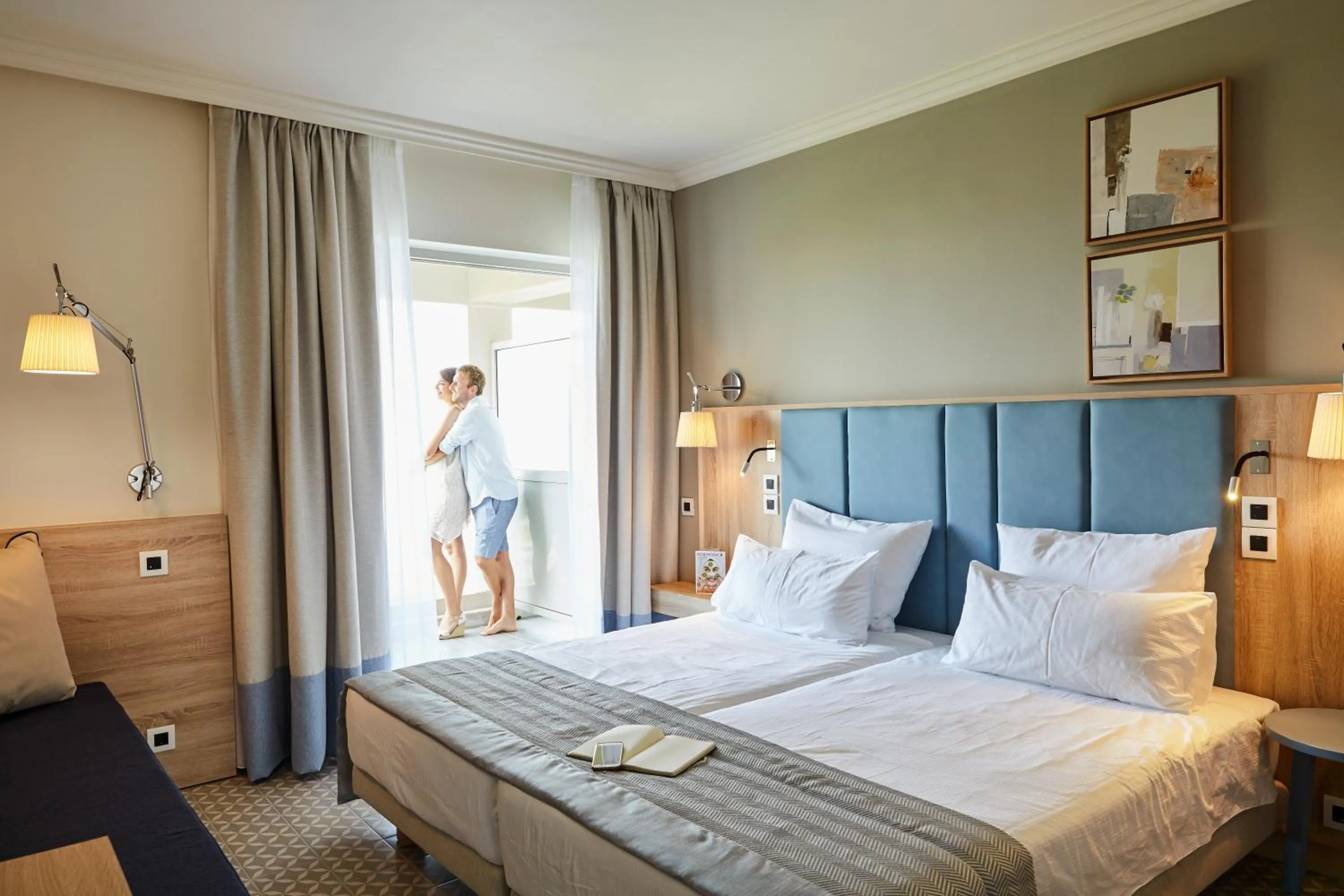 Guests, Bed in ROBINSON KYLLINI BEACH - All Inclusive