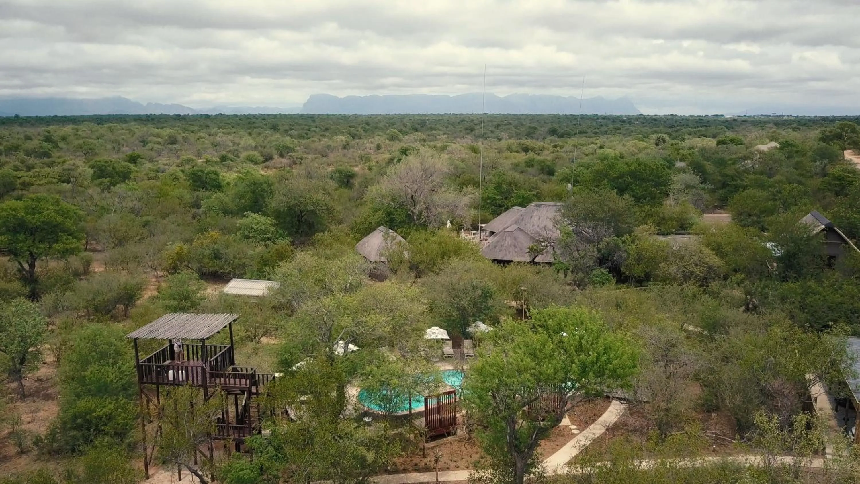 Bird's eye view in Unembeza Boutique Lodge & Spa