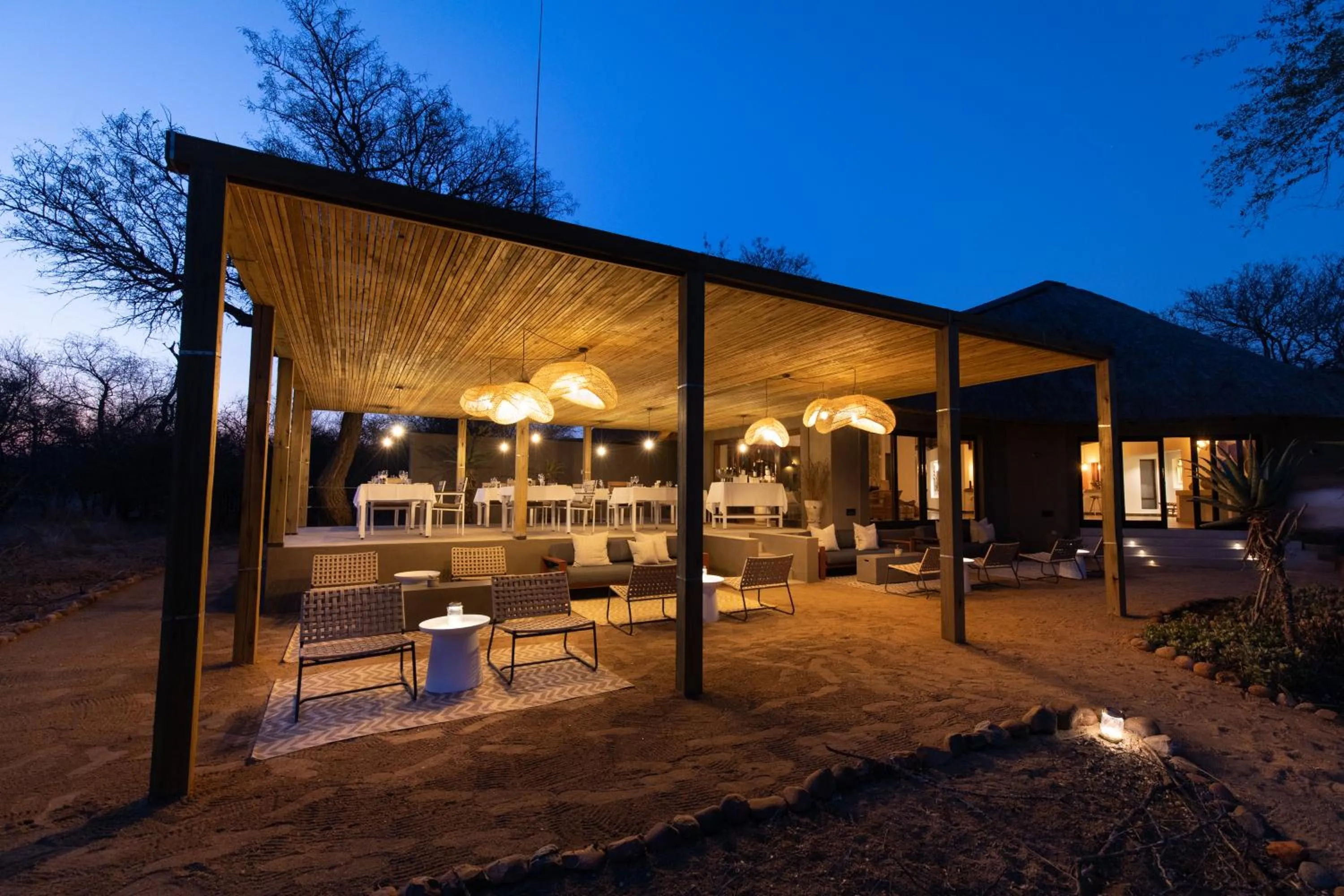 Restaurant/places to eat in Unembeza Boutique Lodge & Spa