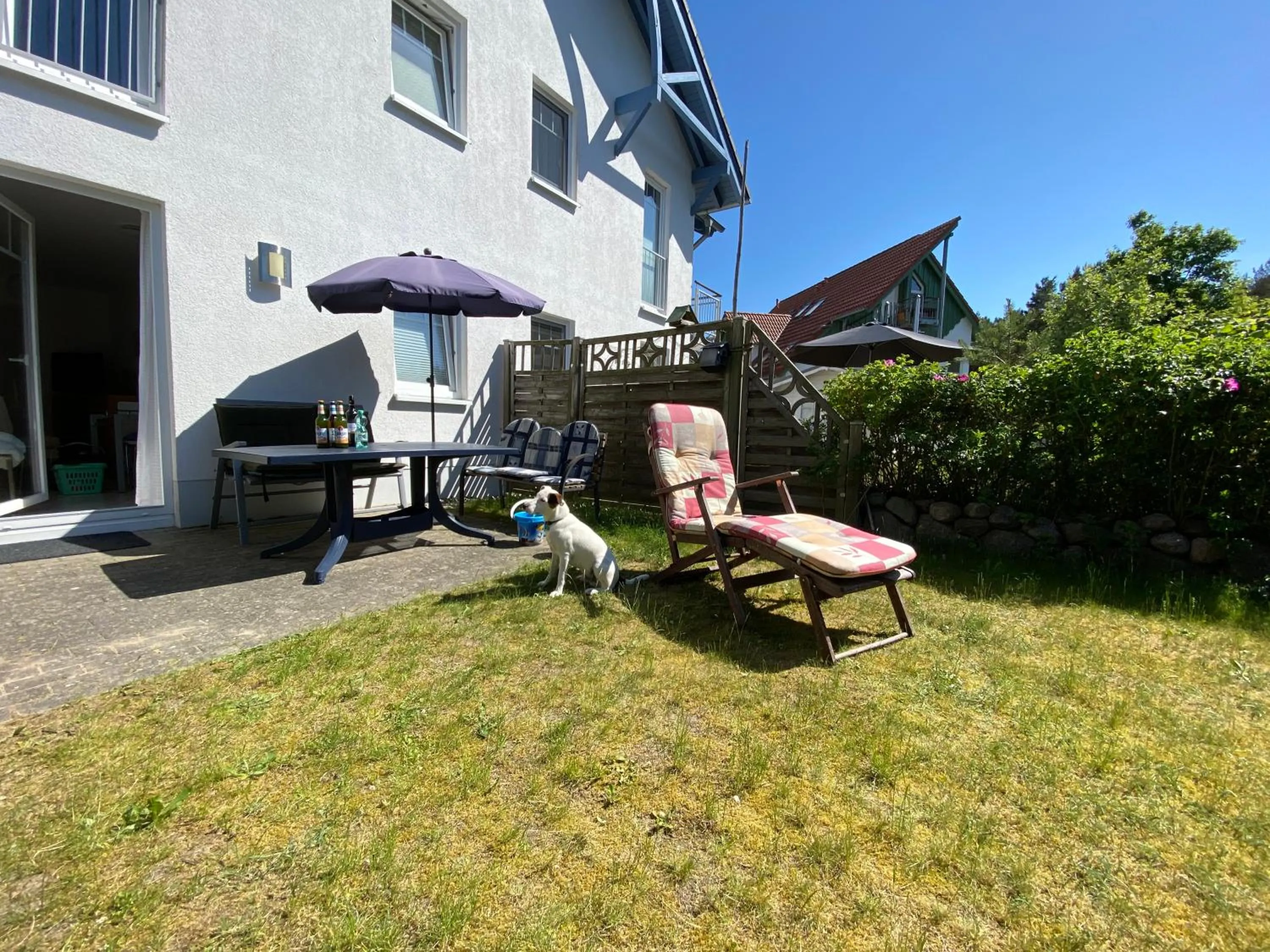 Garden in Dünenresidenz Karlshagen - Ferienwohnung Ginsterweg