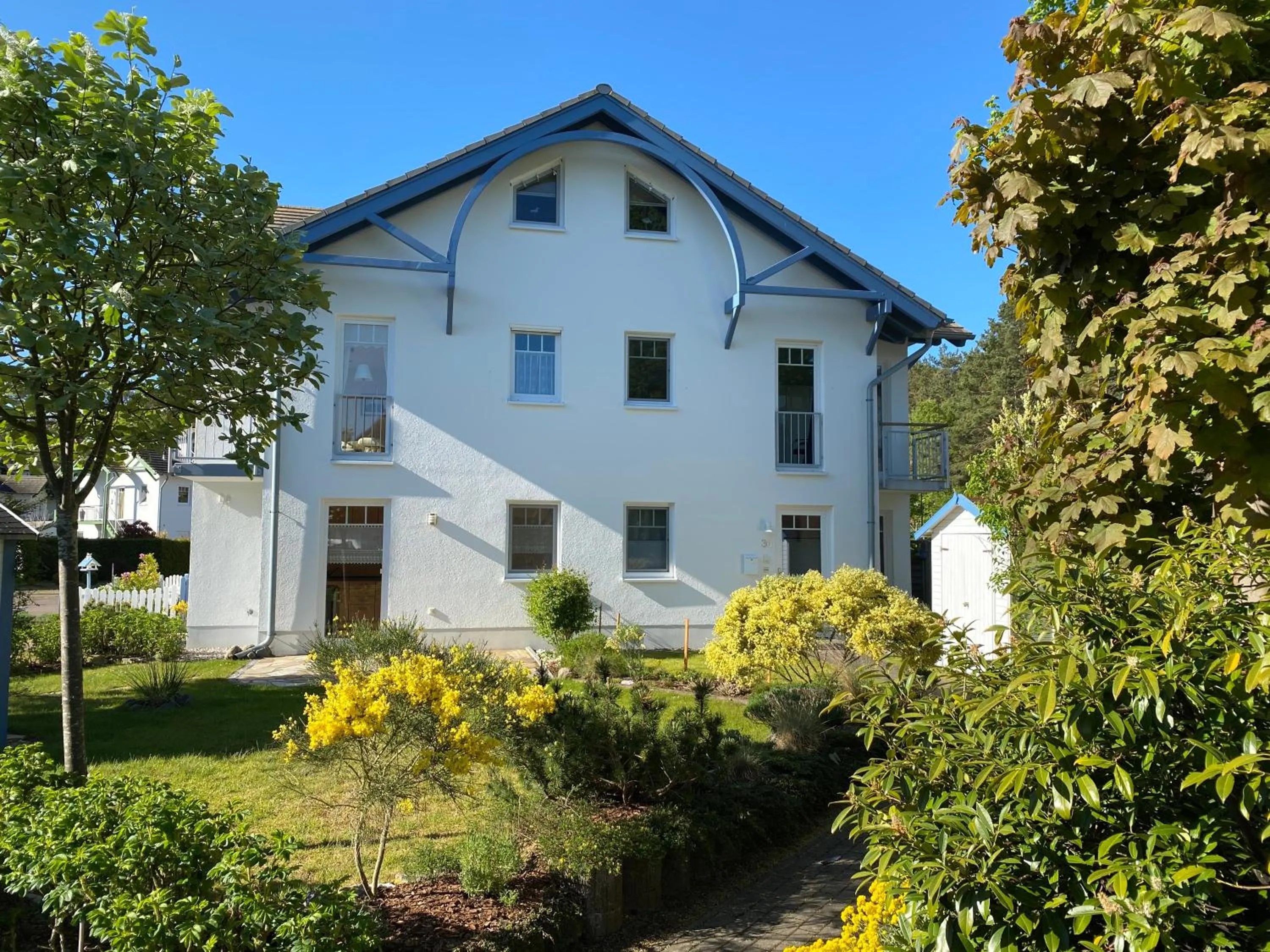 Facade/entrance in Dünenresidenz Karlshagen - Ferienwohnung Ginsterweg