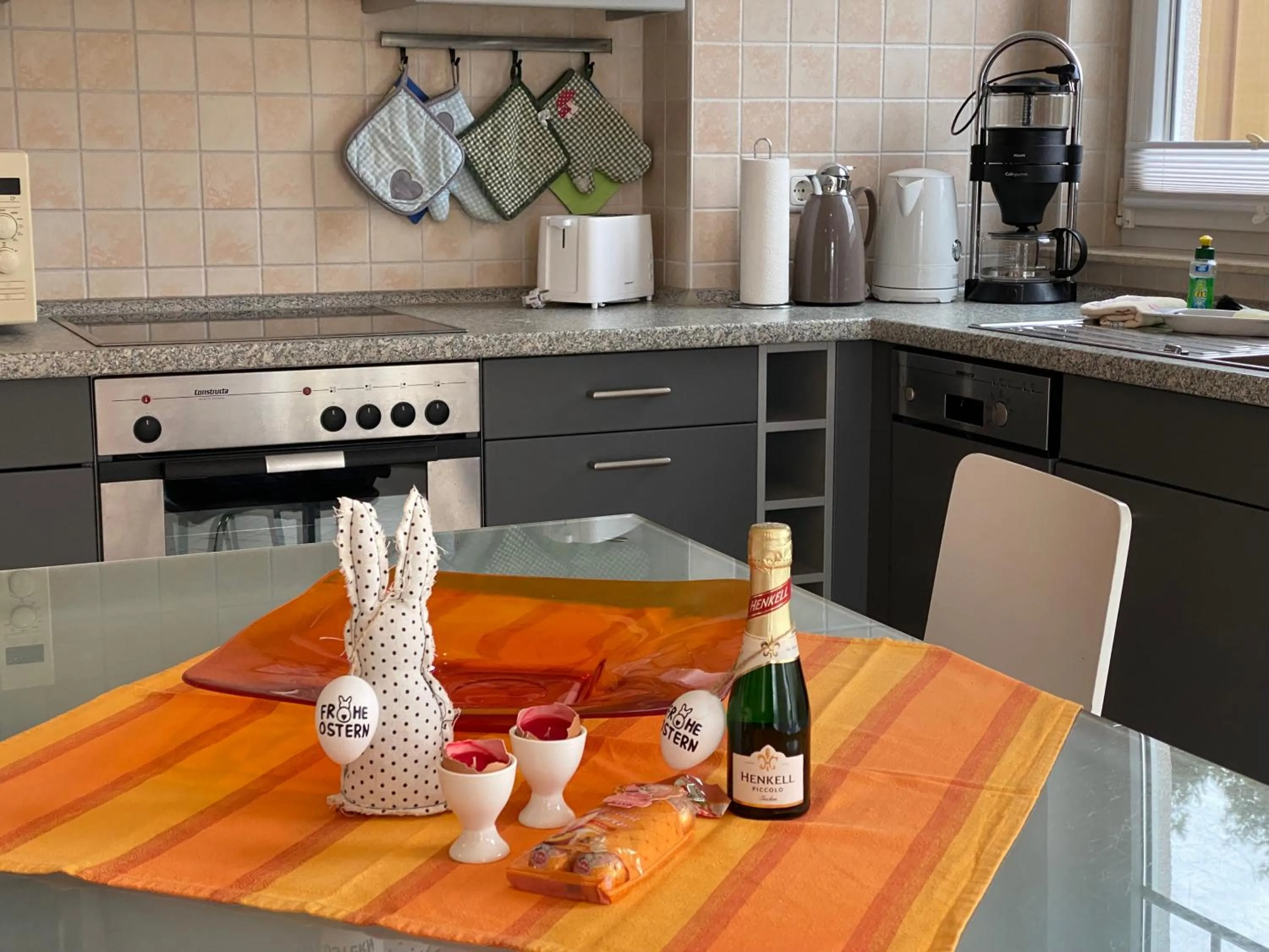 Coffee/tea facilities in Dünenresidenz Karlshagen - Ferienwohnung Ginsterweg