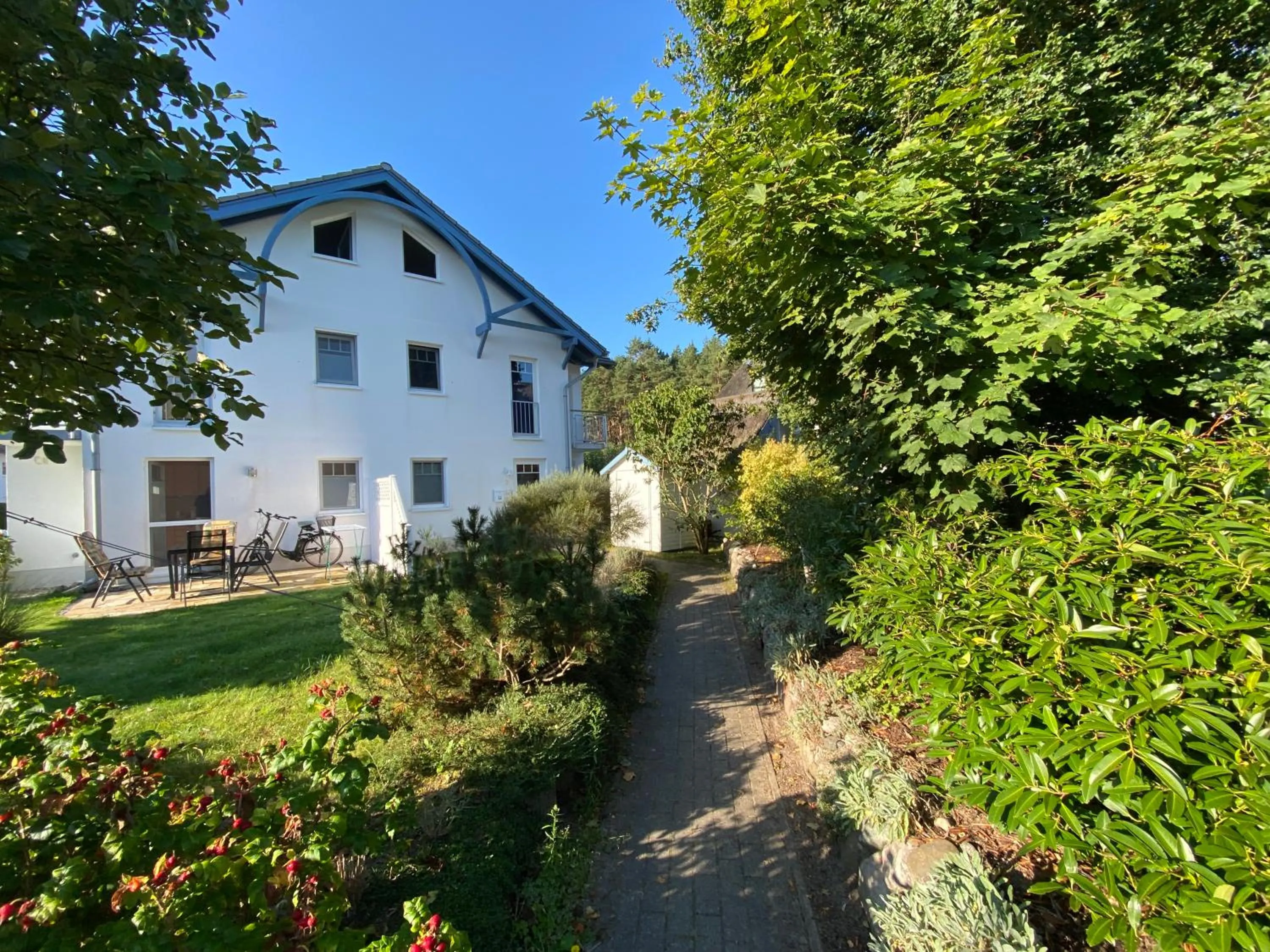Facade/entrance in Dünenresidenz Karlshagen - Ferienwohnung Ginsterweg