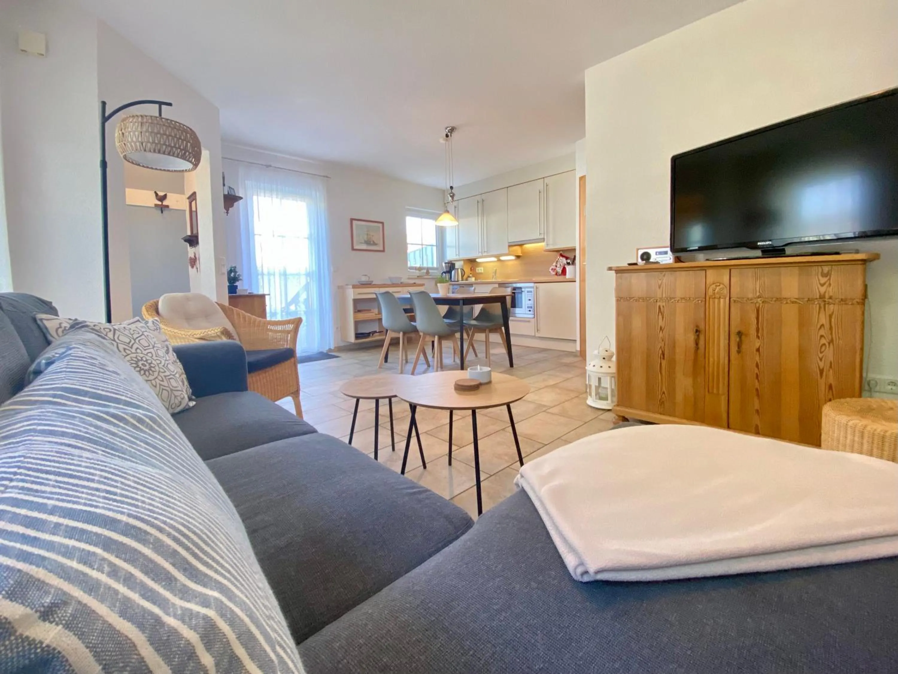 TV and multimedia in Dünenresidenz Karlshagen - Ferienwohnung Lindenweg 8b