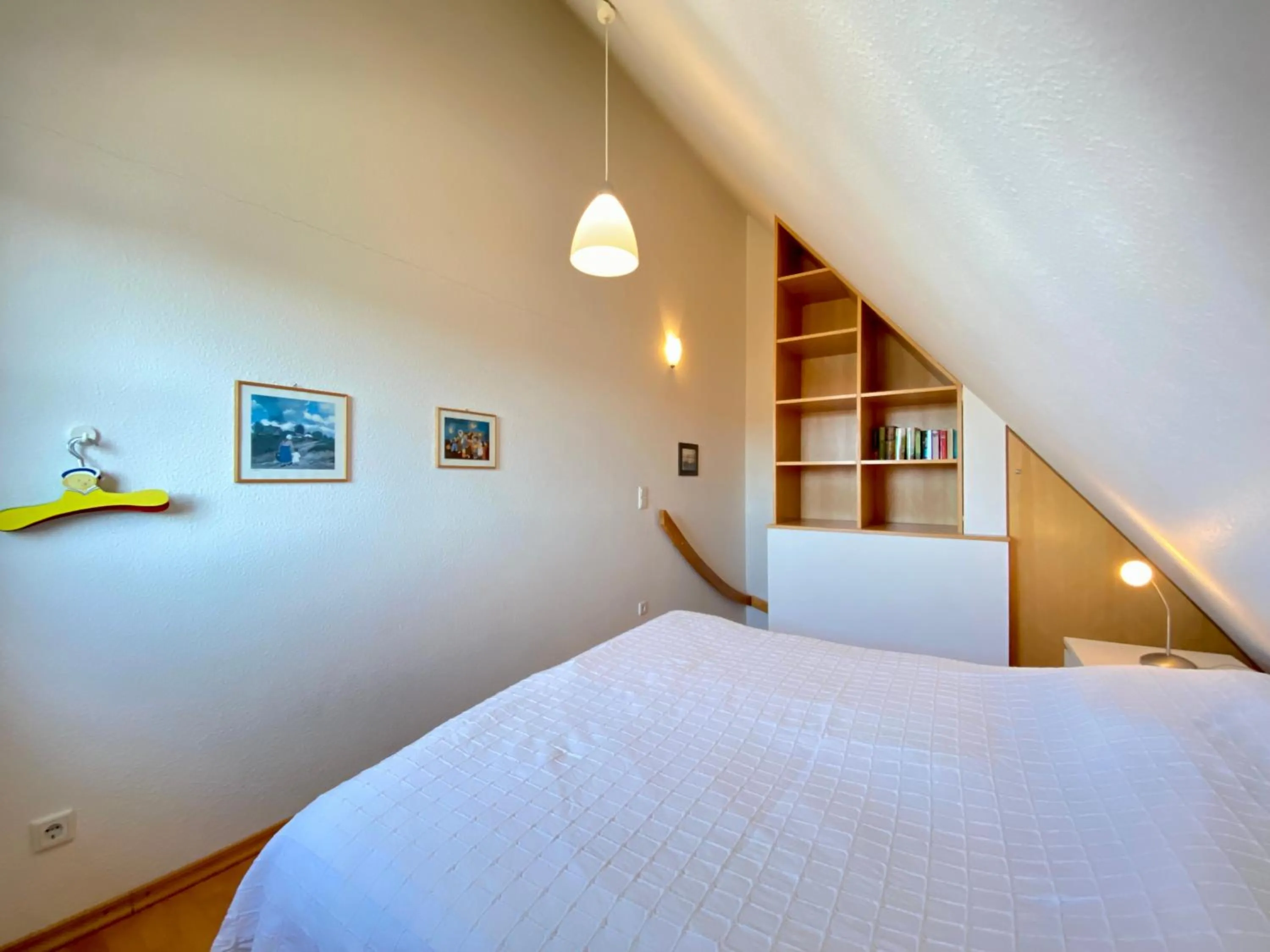 Bed in Dünenresidenz Karlshagen - Ferienwohnung Lindenweg 8b