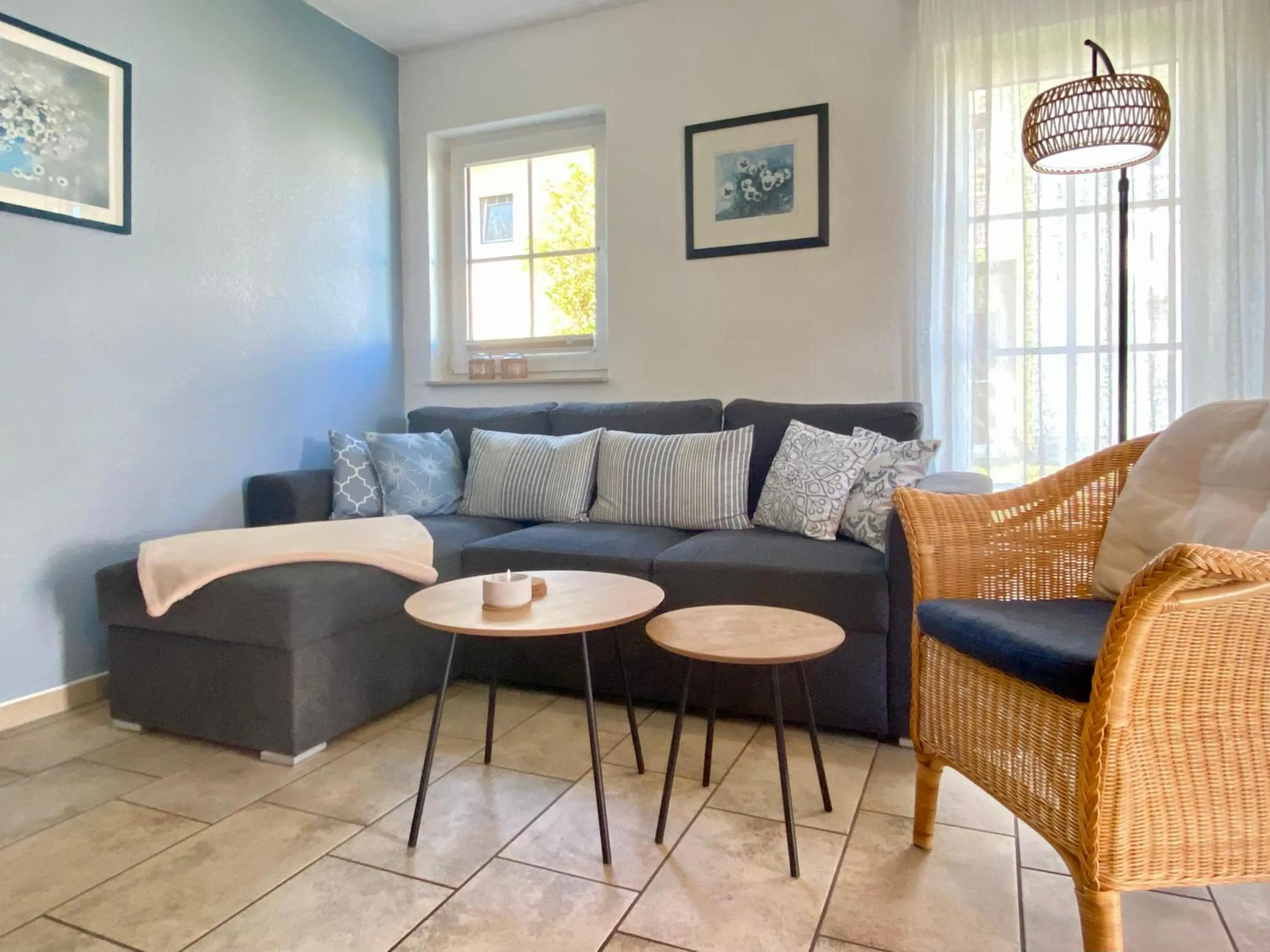 Living room in Dünenresidenz Karlshagen - Ferienwohnung Lindenweg 8b