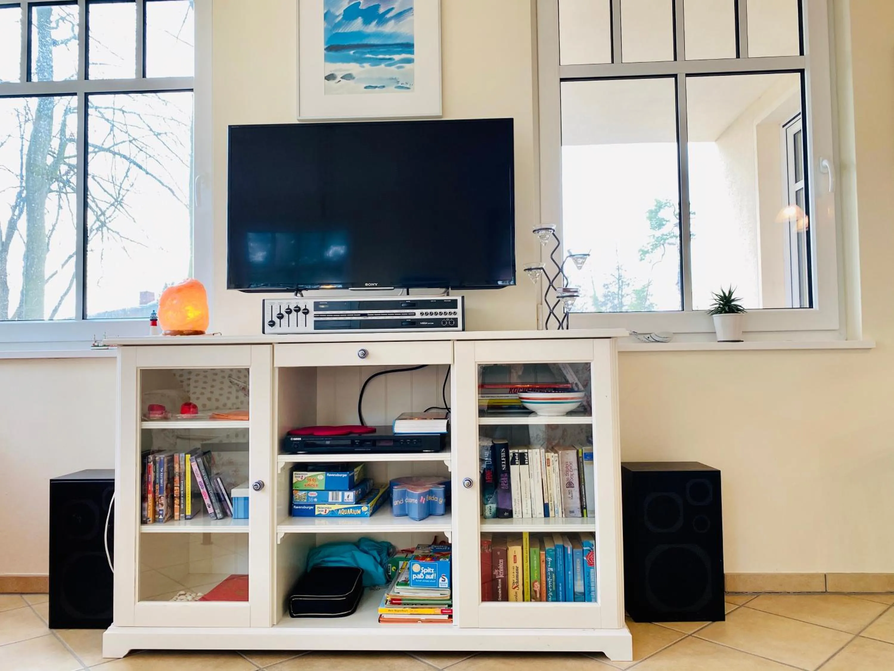 TV and multimedia in Neue Villa Ernst - Ferienwohnung 3