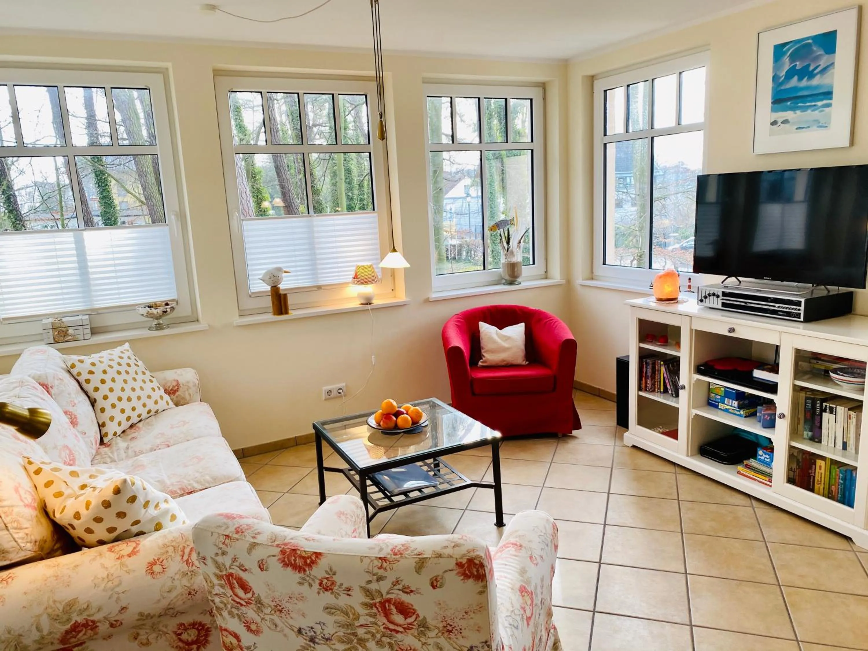 TV and multimedia in Neue Villa Ernst - Ferienwohnung 3