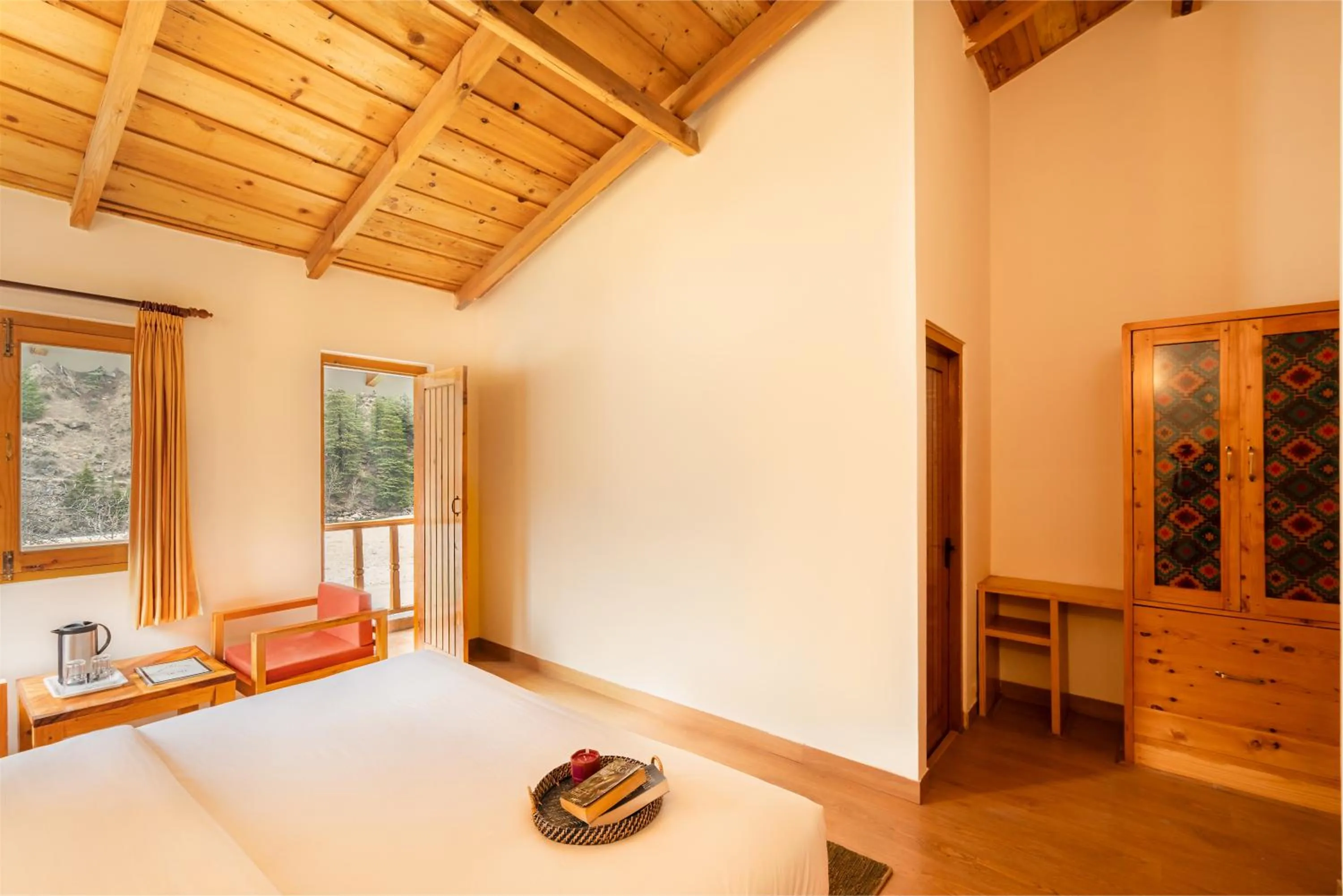 Bed in Prakriti-The Retreat