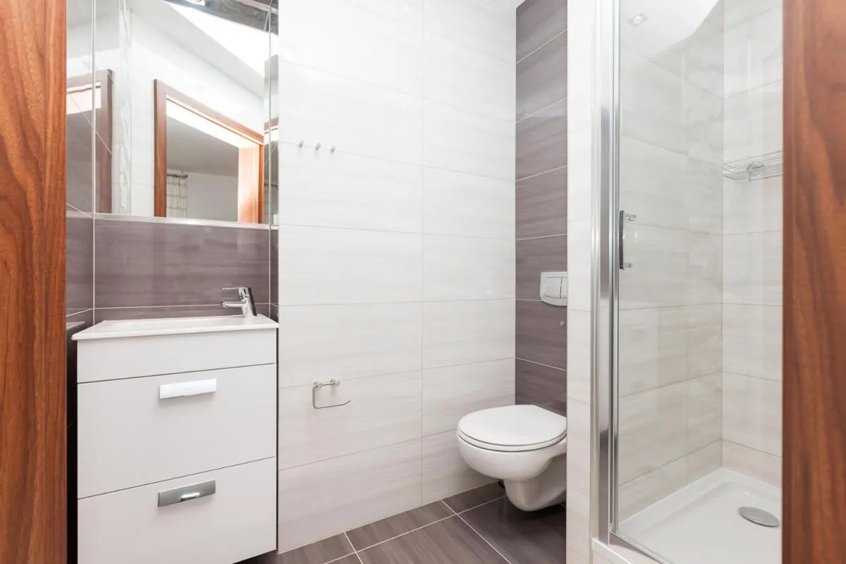 Bathroom in Willa Portowa - 120 metrów od plaży