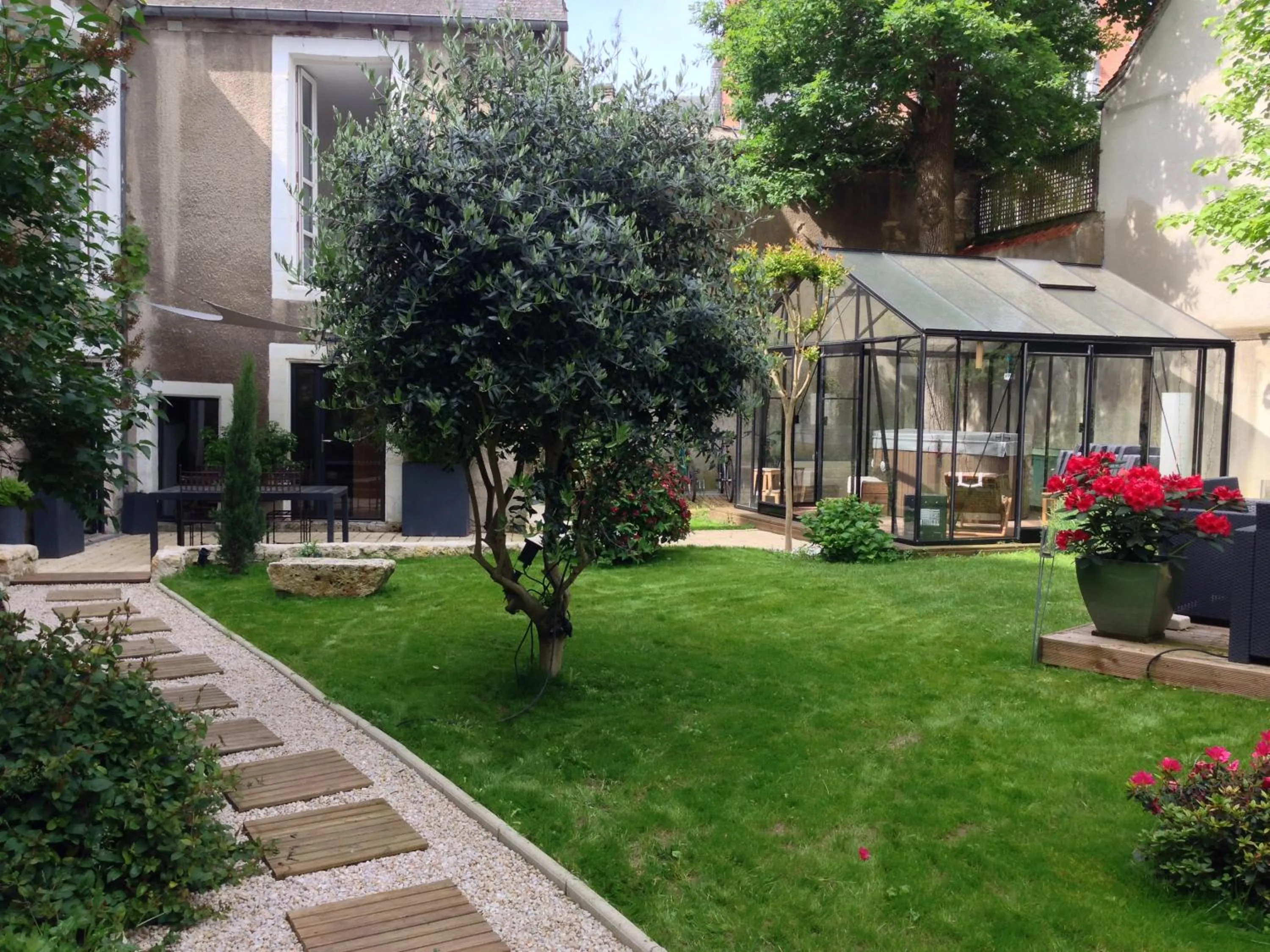 Garden in Maison Colladon