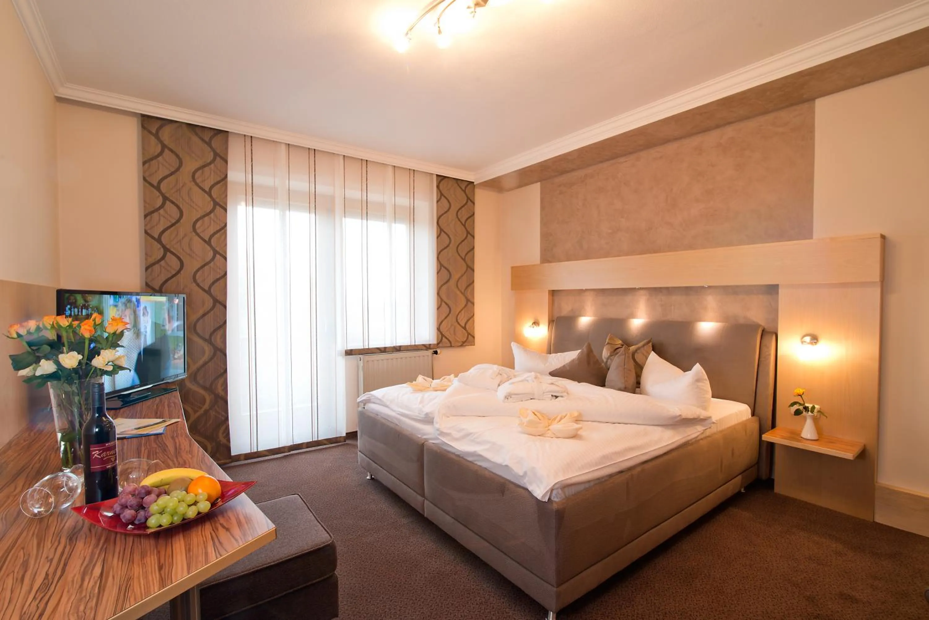 Photo of the whole room, Bed in Dreilandhof