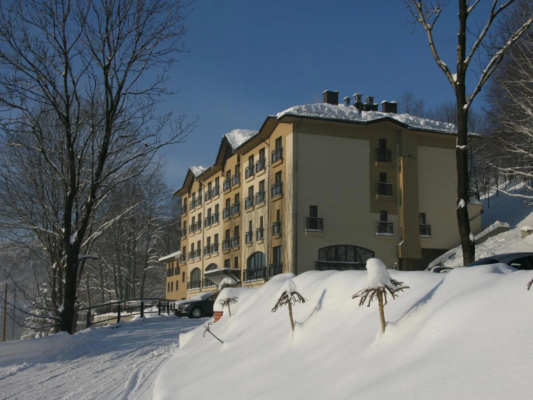 Facade/entrance in Hotel Elbrus Spa & Wellness