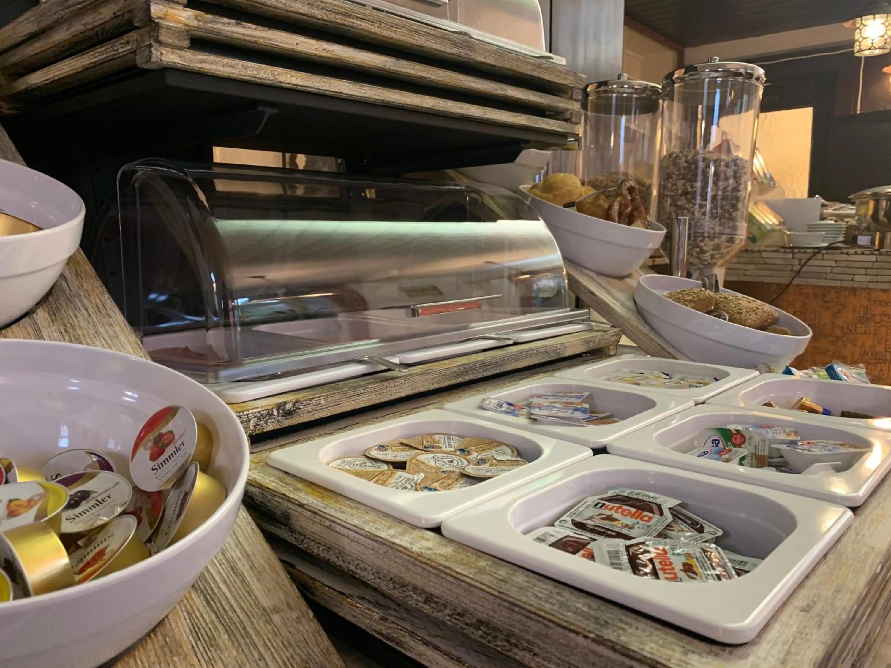 Breakfast in City Hostel