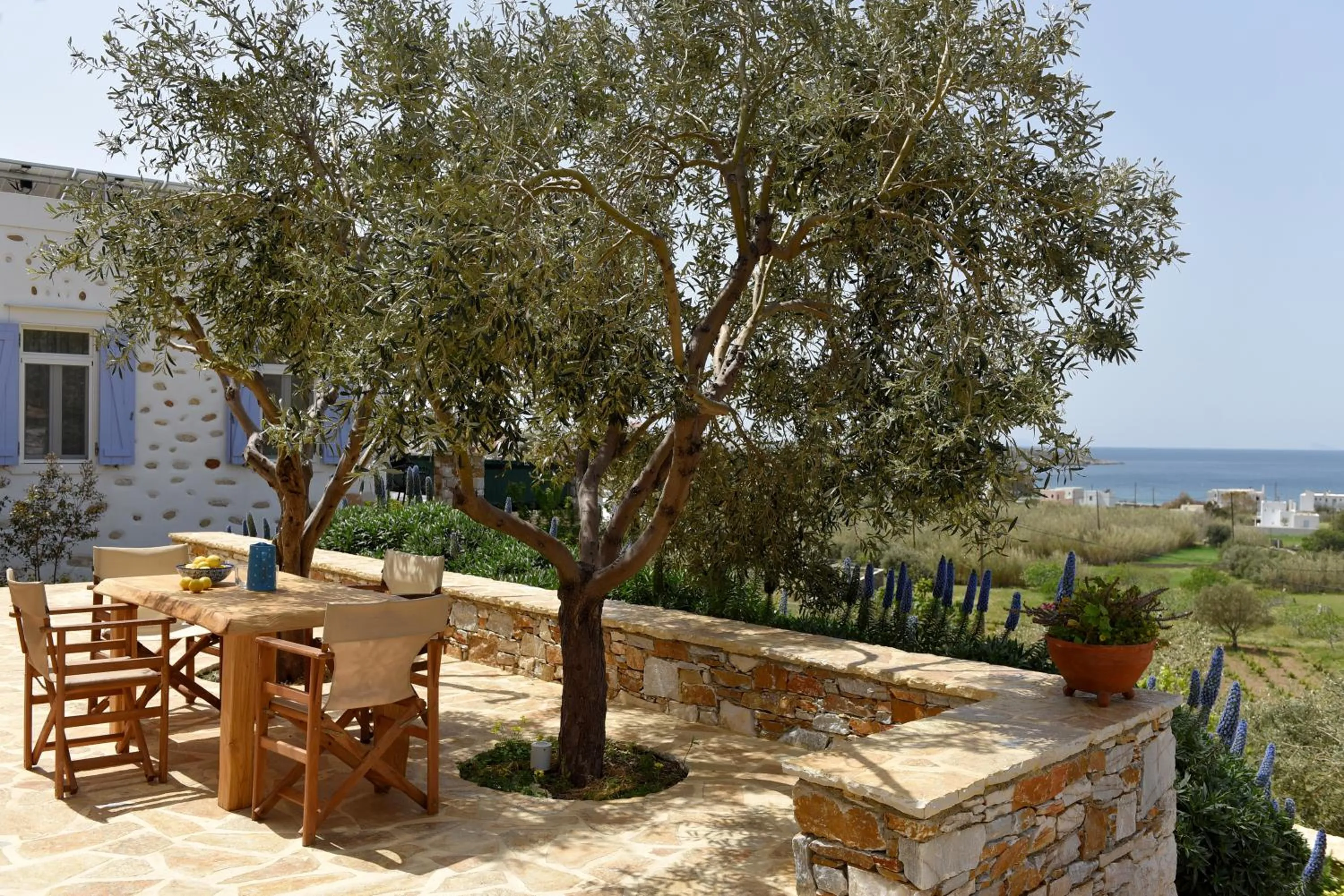 Balcony/Terrace in Good Life Greece Eco Villas