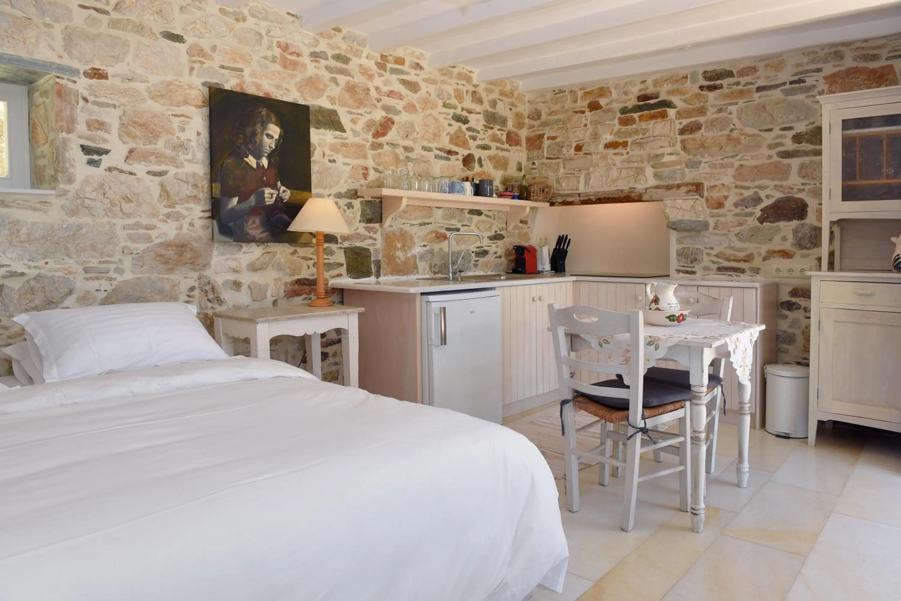 Bedroom, Bed in Good Life Greece Eco Villas