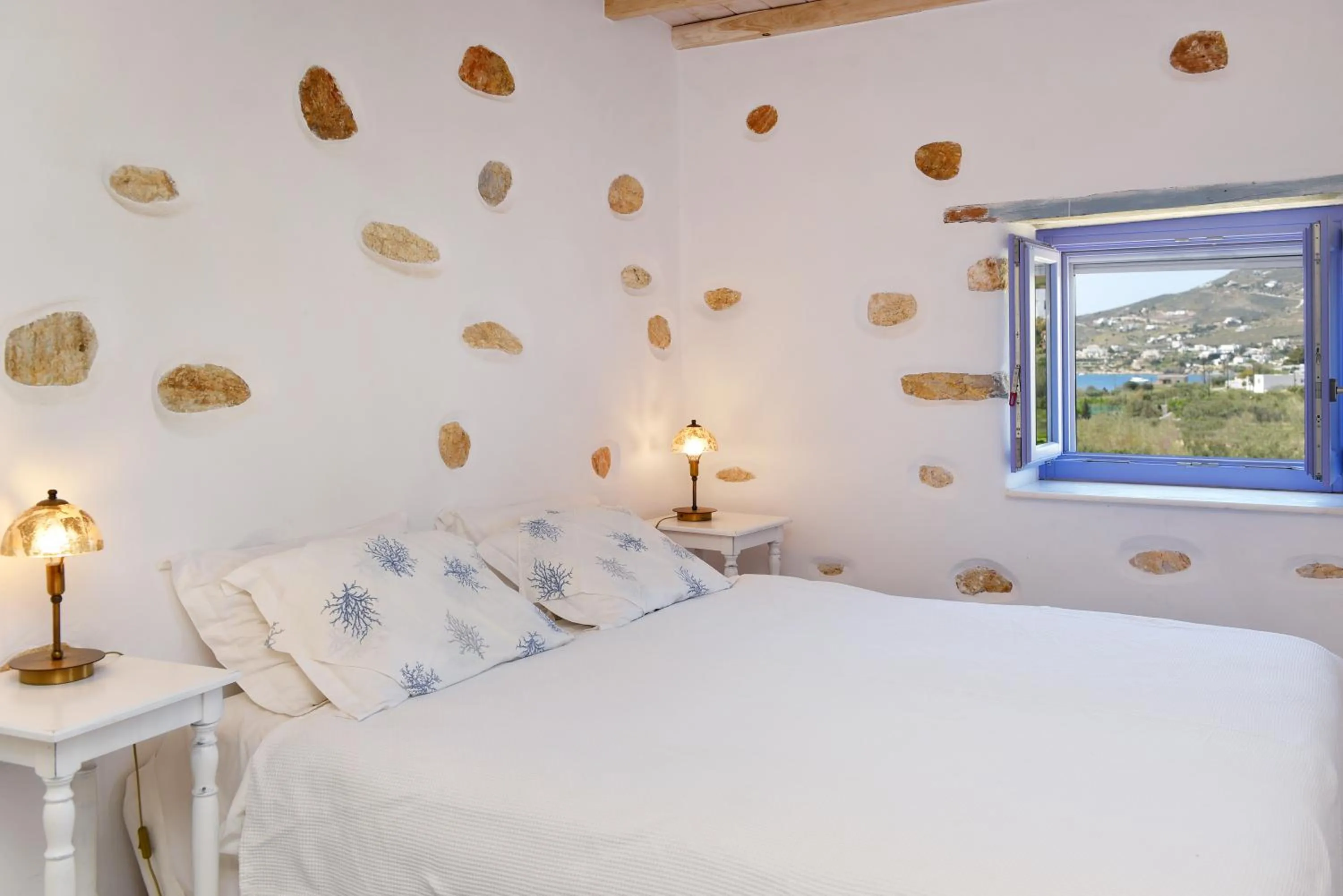 Bedroom, Bed in Good Life Greece Eco Villas