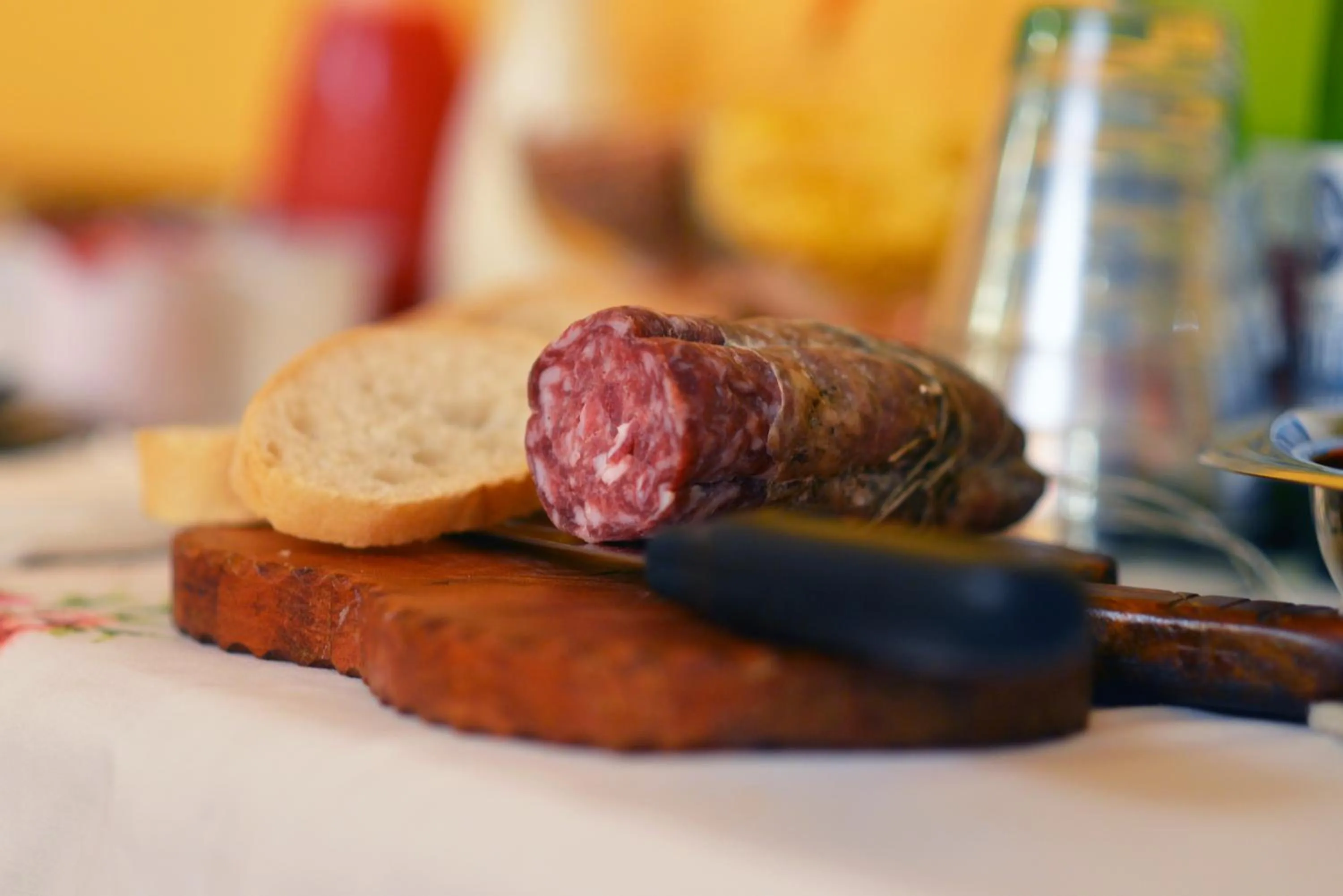 Continental breakfast in La Casa Ritrovata