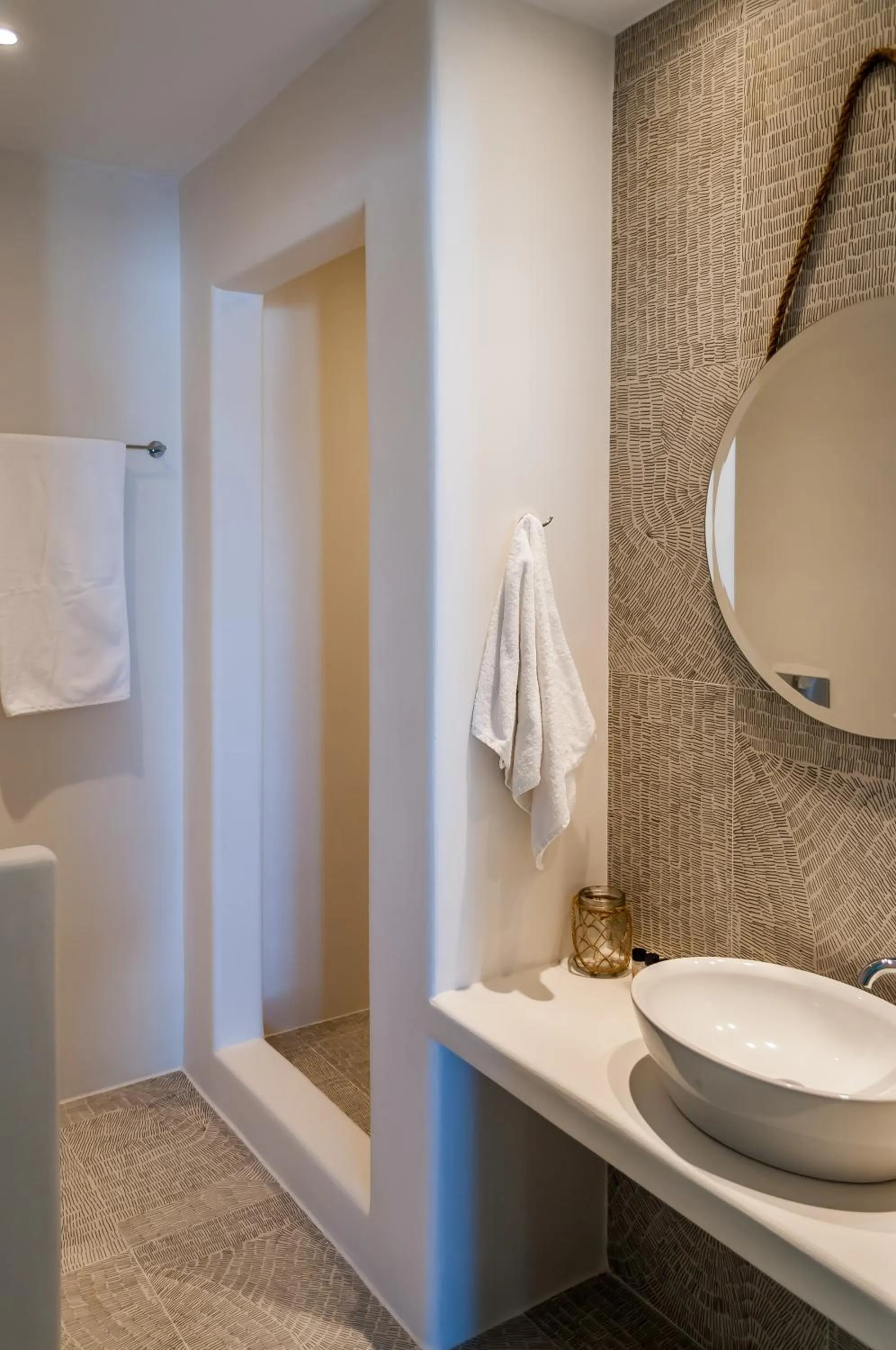 Bathroom in Vilos Suites