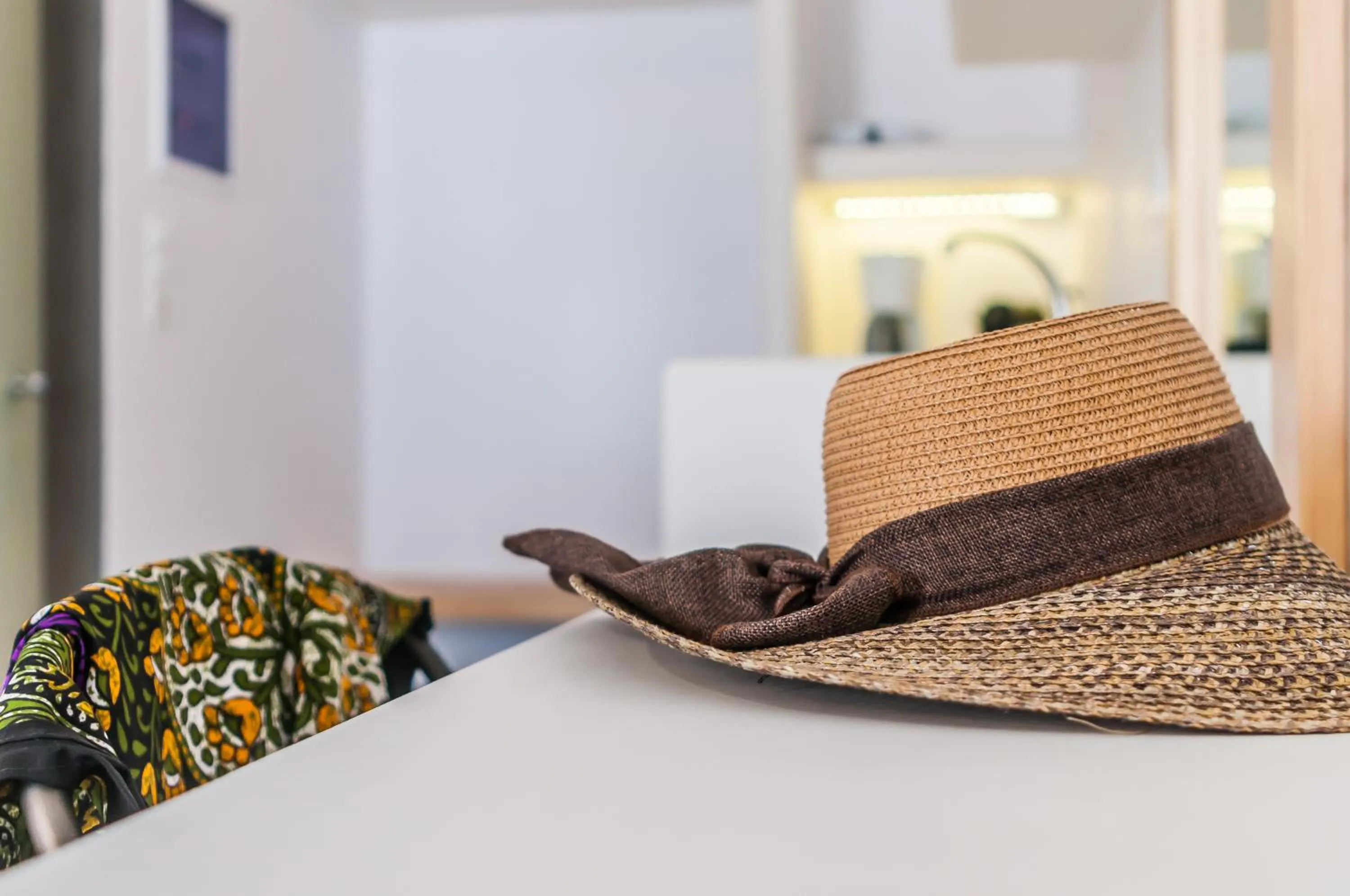 Decorative detail, Bed in Vilos Suites