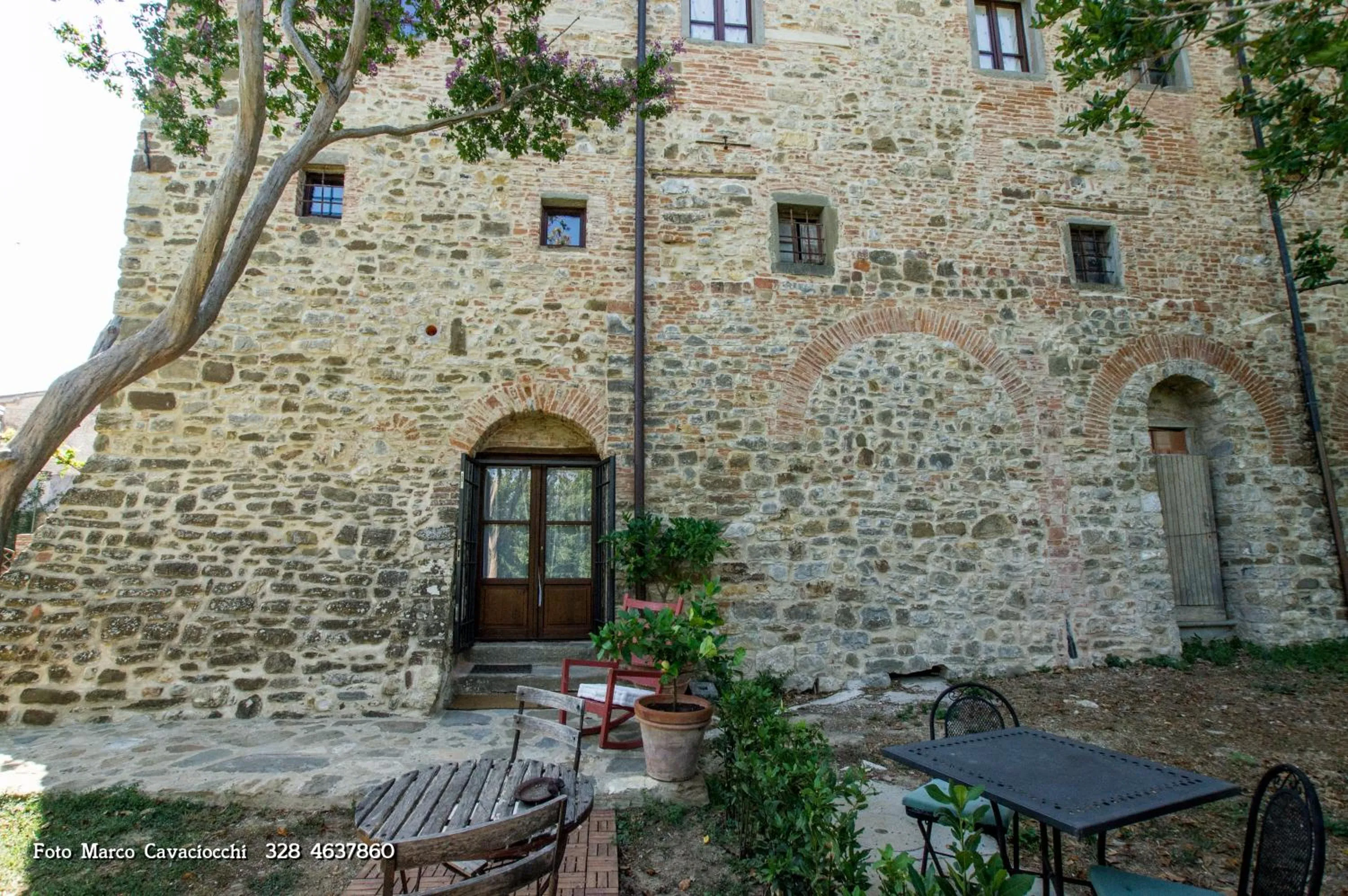 Facade/entrance in Il Bosso di Toscana
