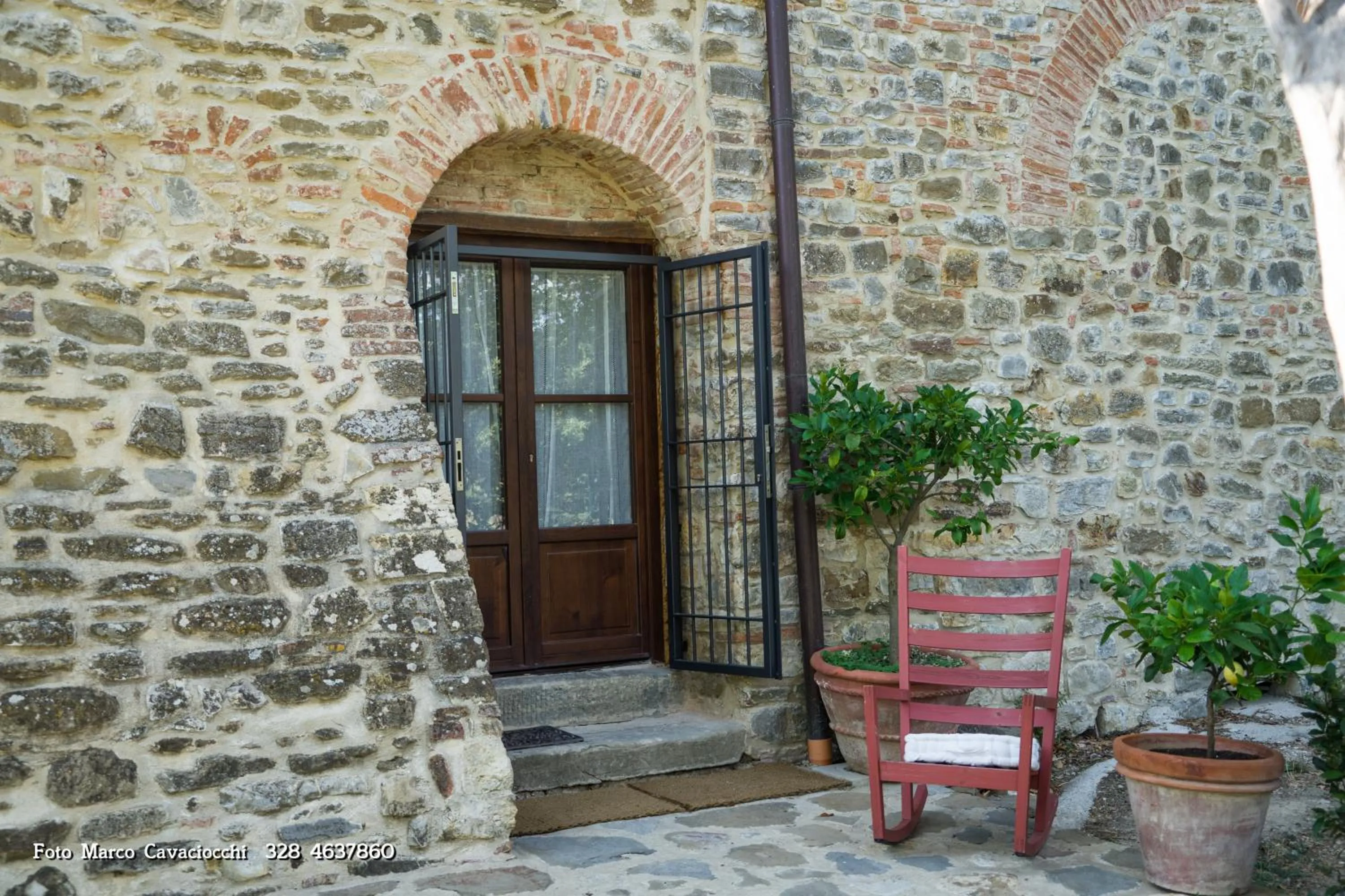 Facade/entrance in Il Bosso di Toscana