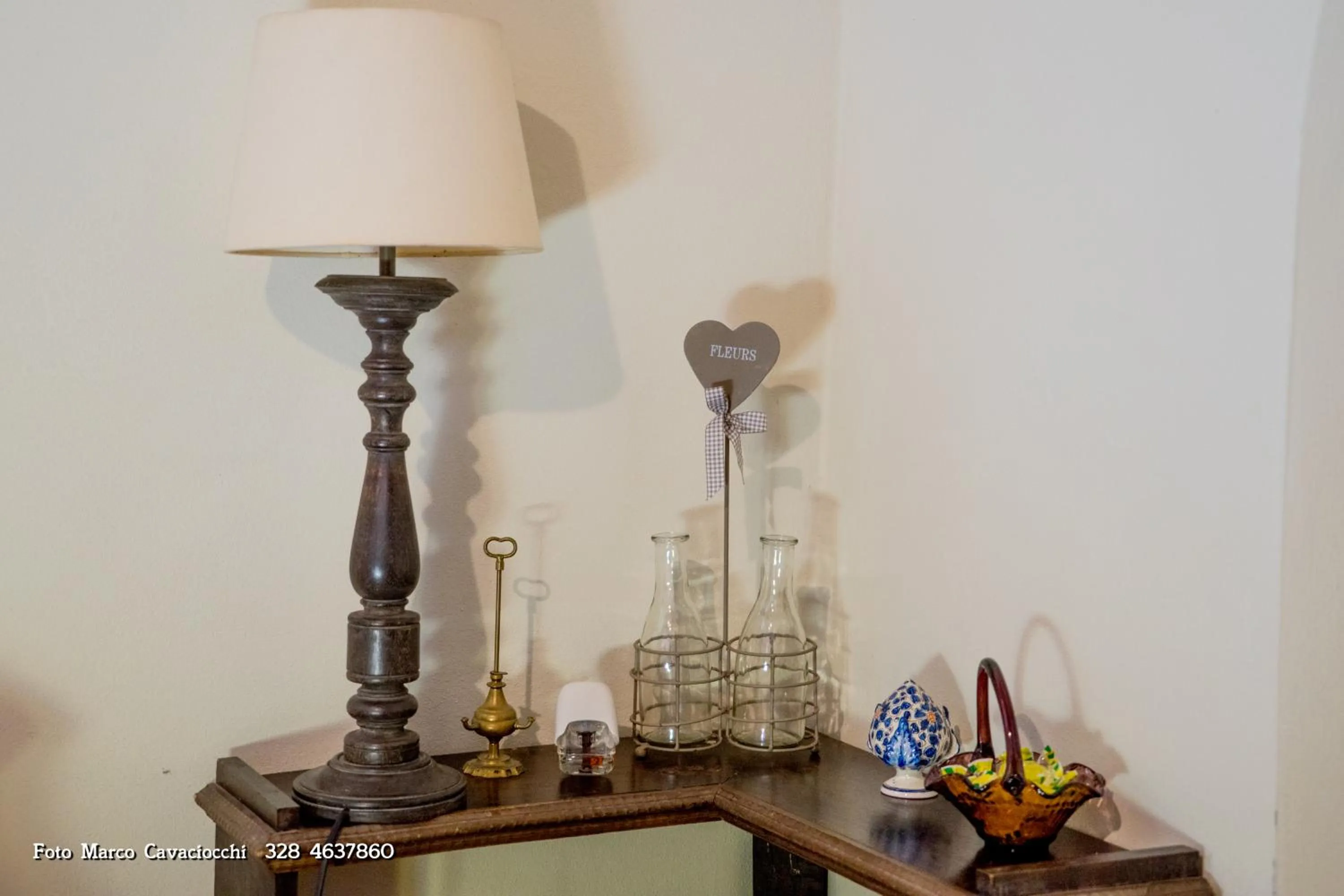 Decorative detail in Il Bosso di Toscana