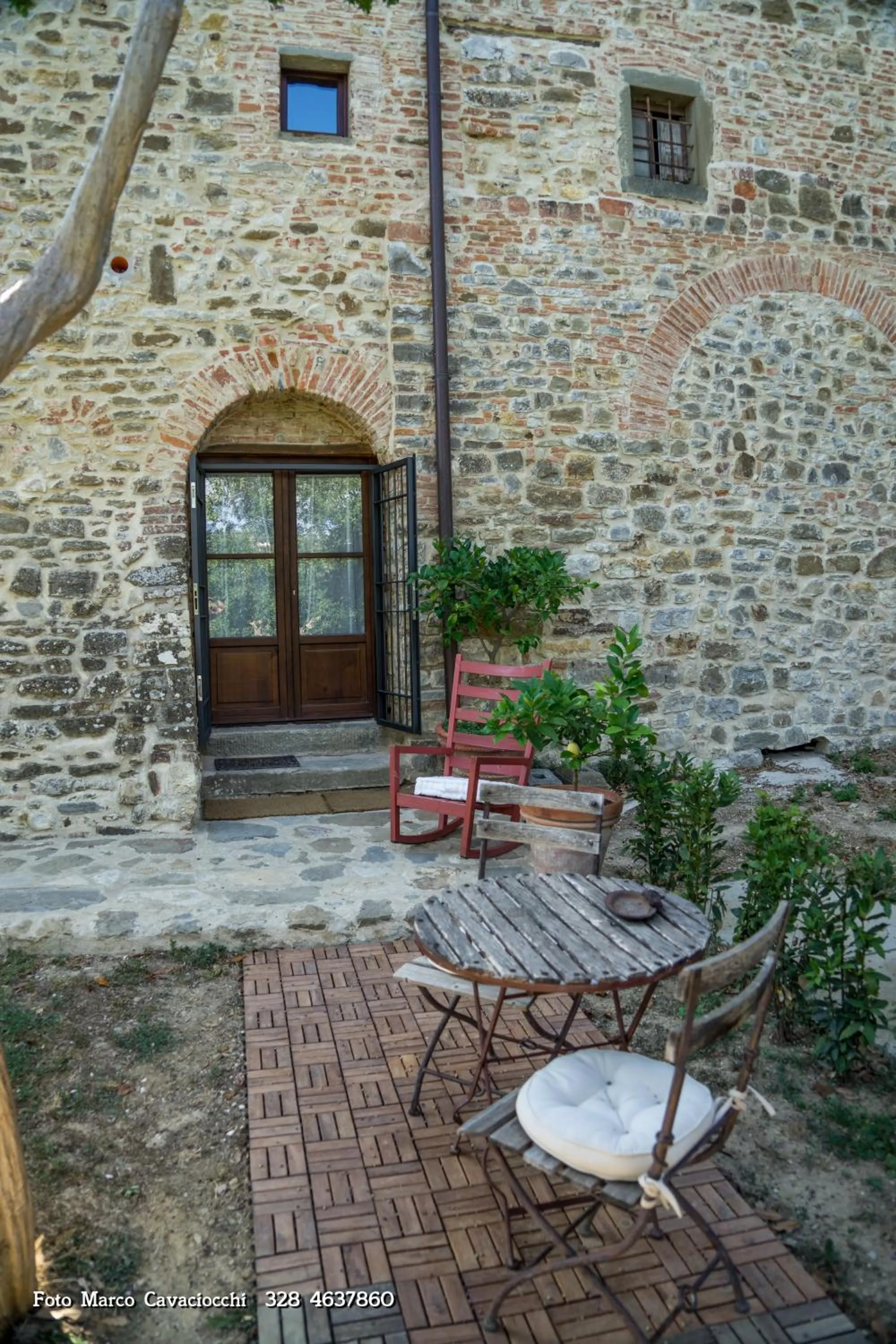 Facade/entrance in Il Bosso di Toscana