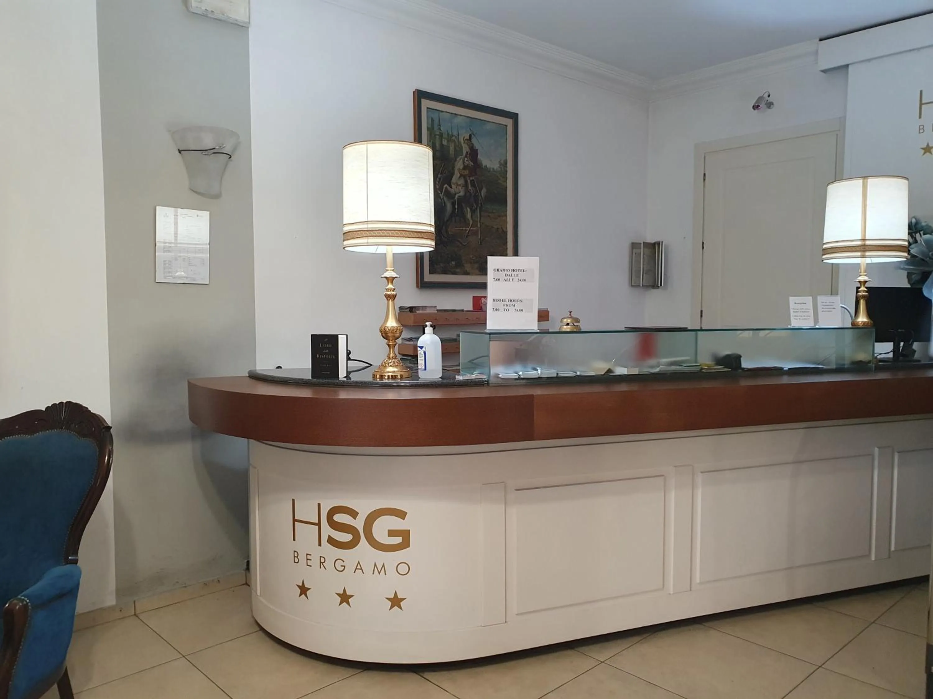 Lobby or reception in Hotel San Giorgio