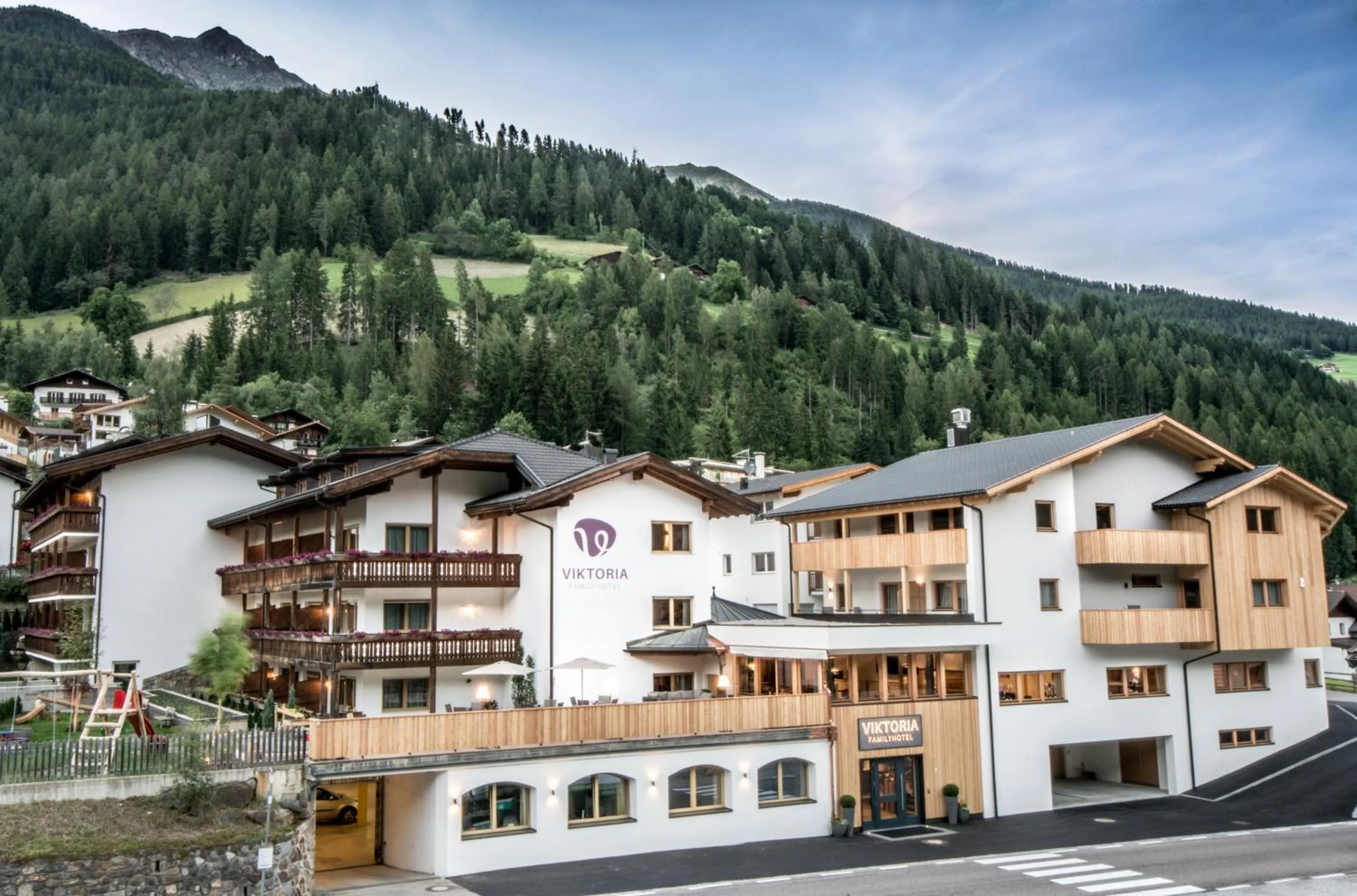 Property building in Familienhotel Viktoria