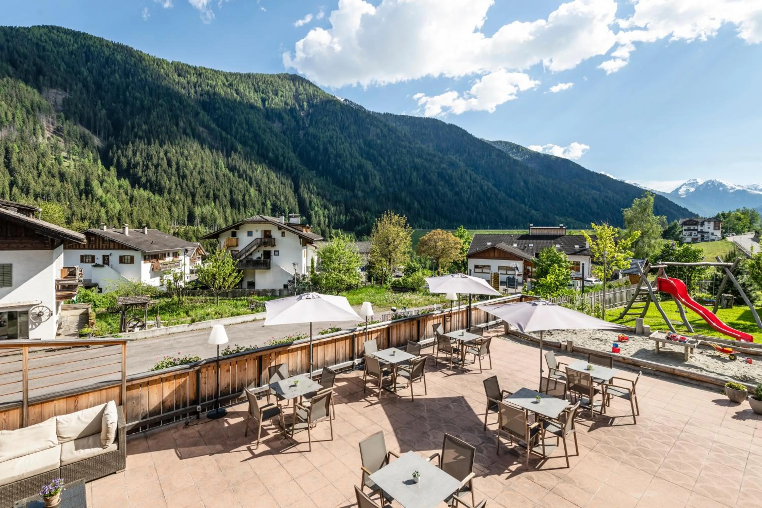 Balcony/Terrace in Familienhotel Viktoria